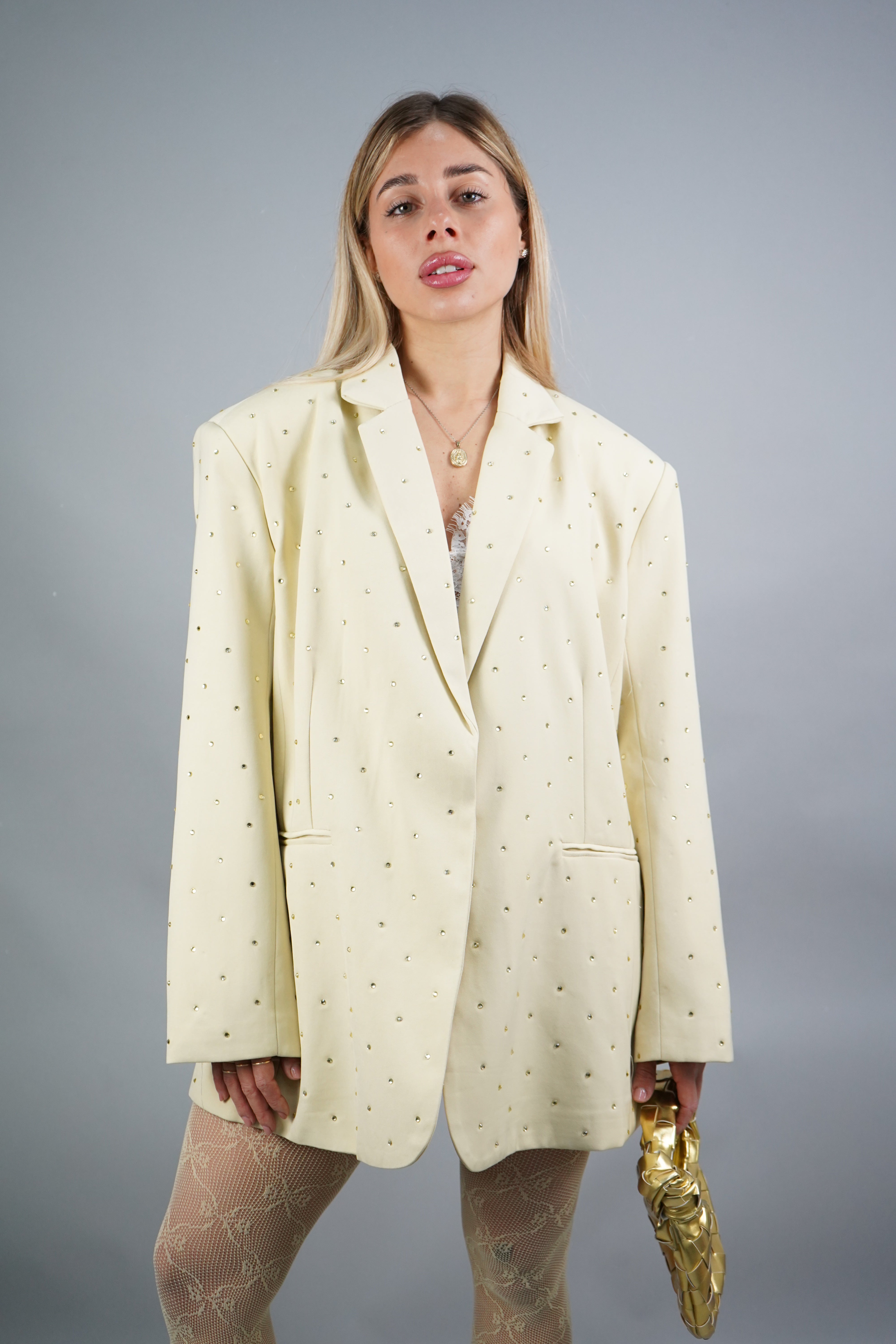 BLAZER OVERSIZE LUCE GIALLO