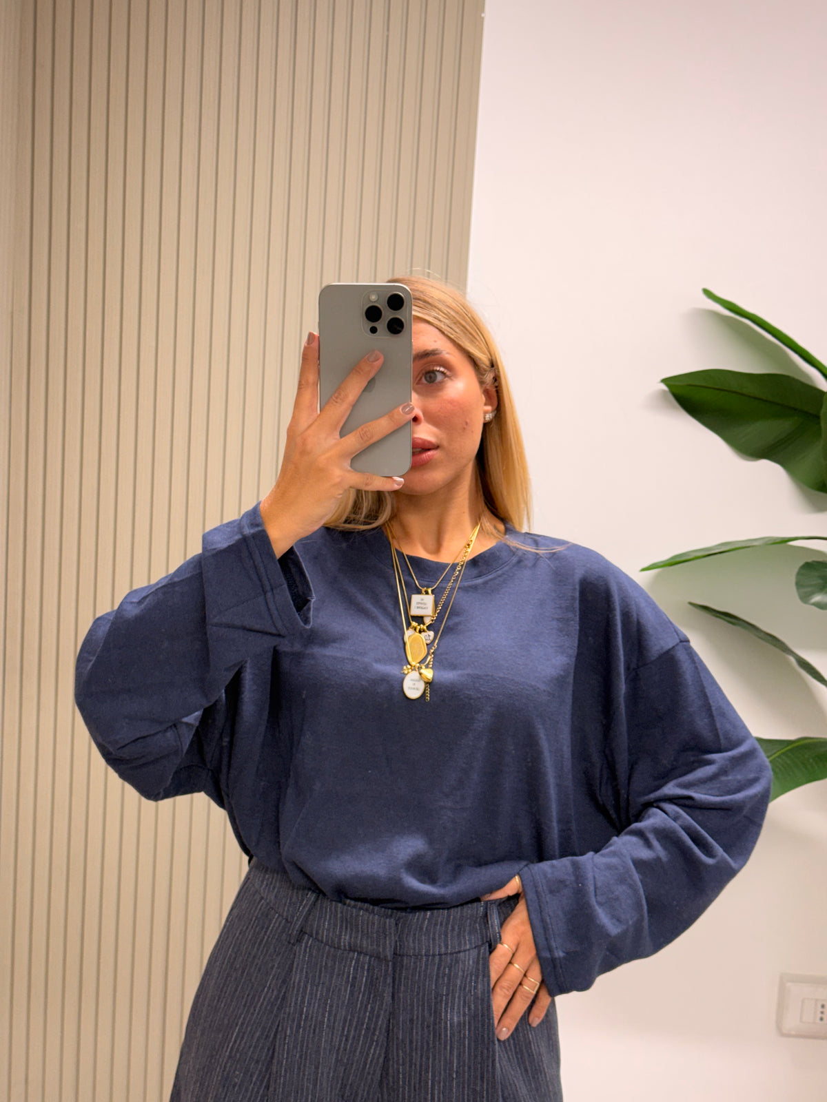 T-SHIRT EVERYDAY BLU