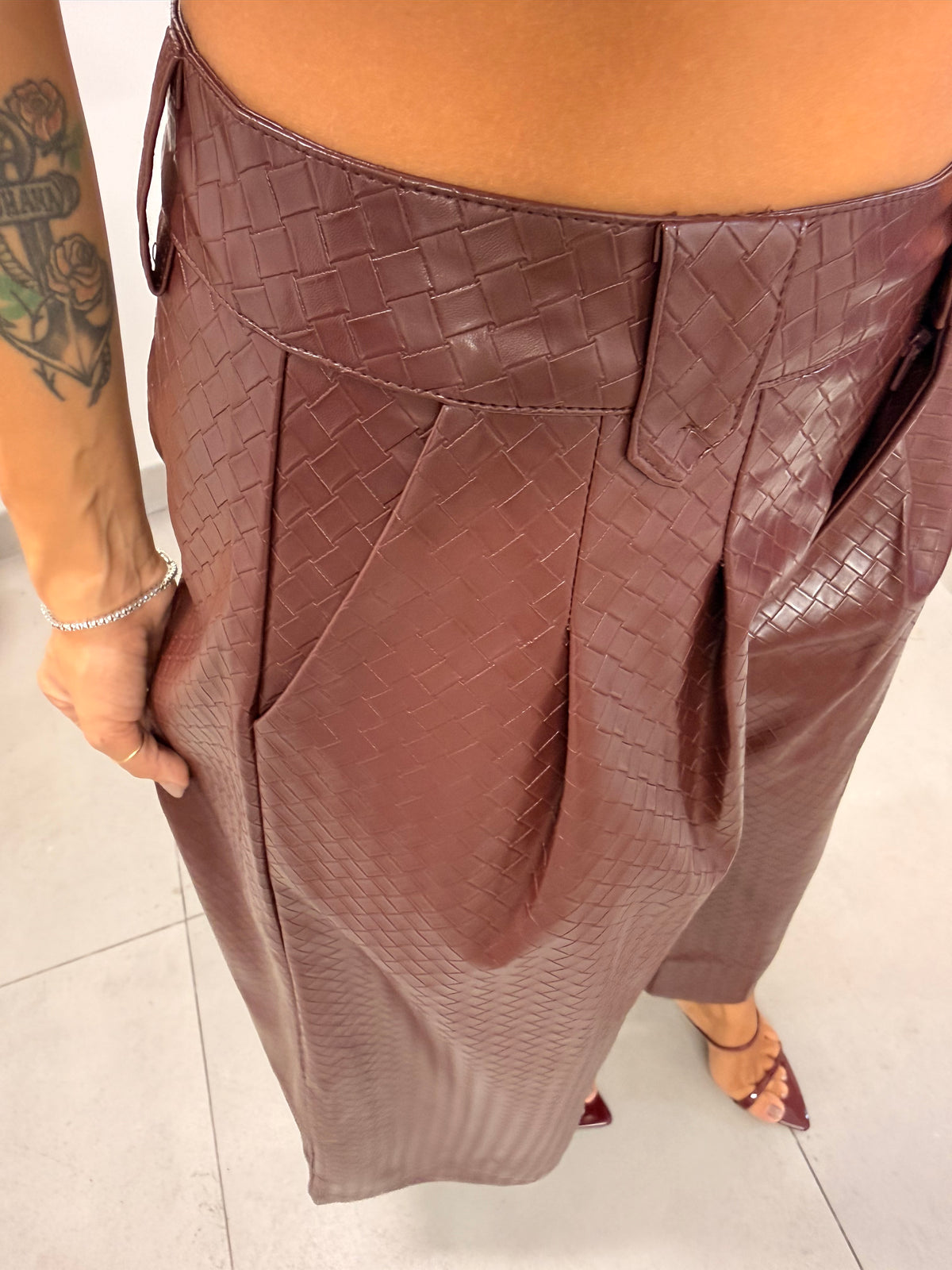 BERMUDA BOTTEGA BORDEAUX