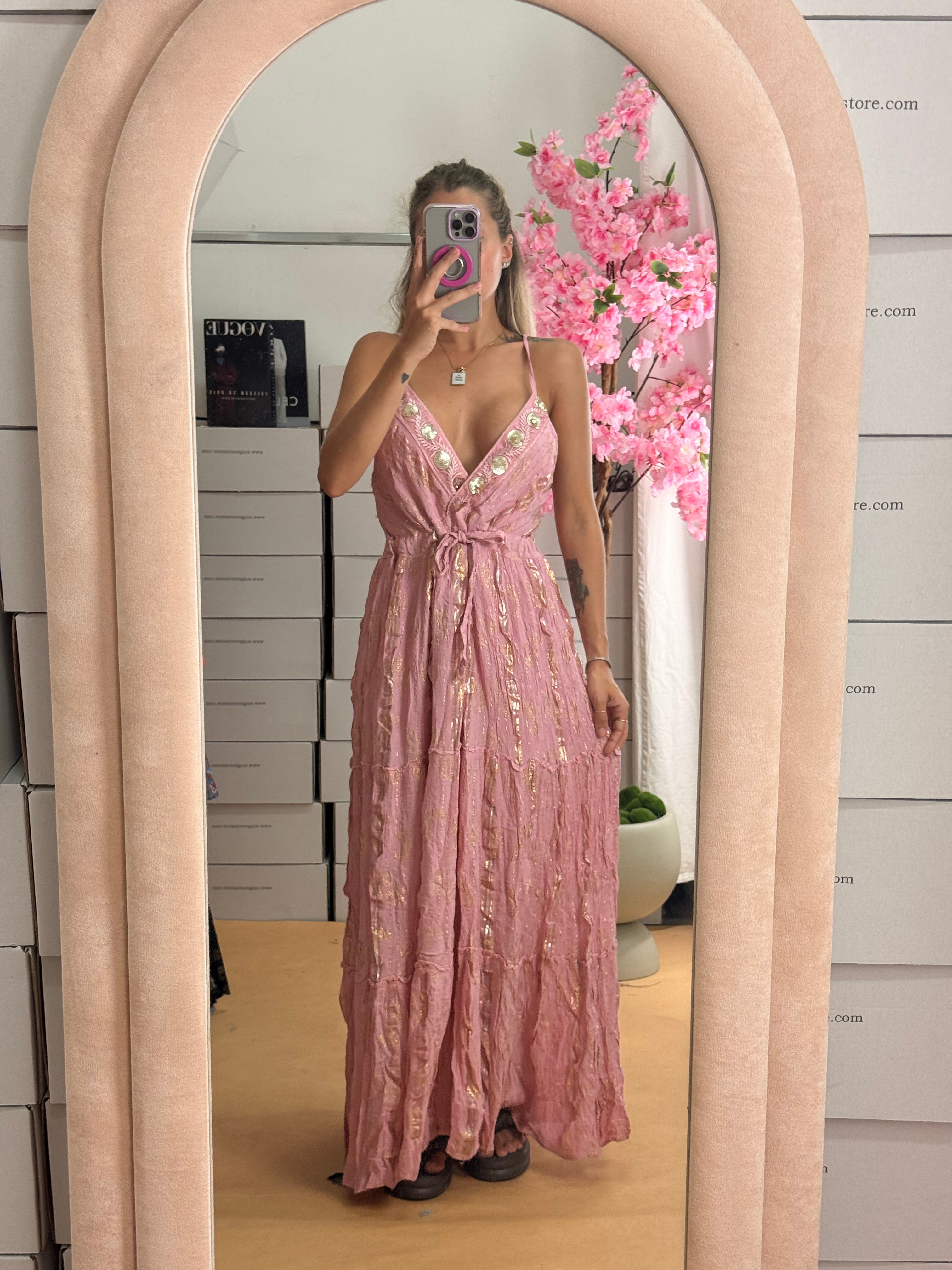 DRESS ENEA ROSA