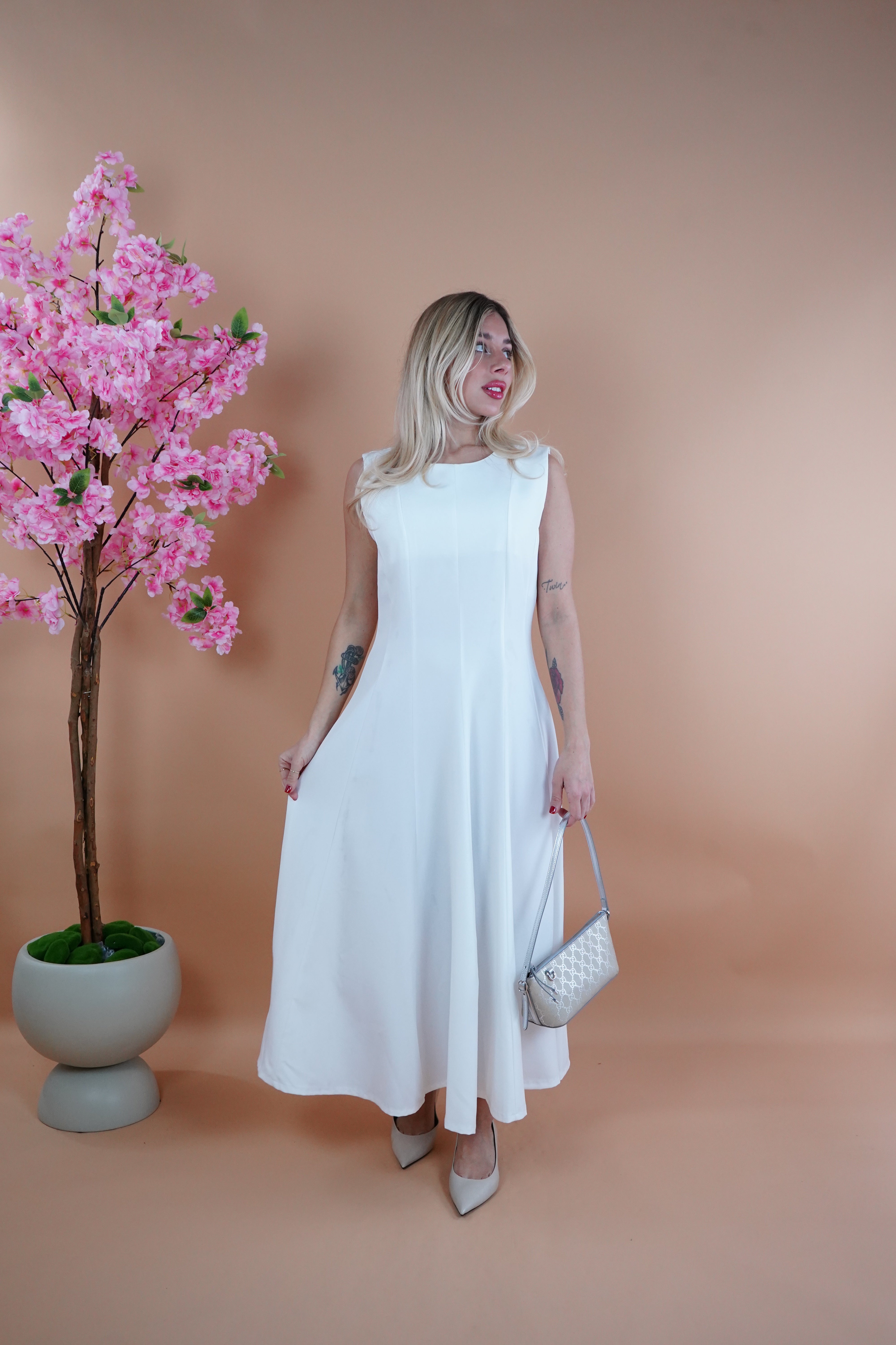 DRESS CAMILLA BIANCO