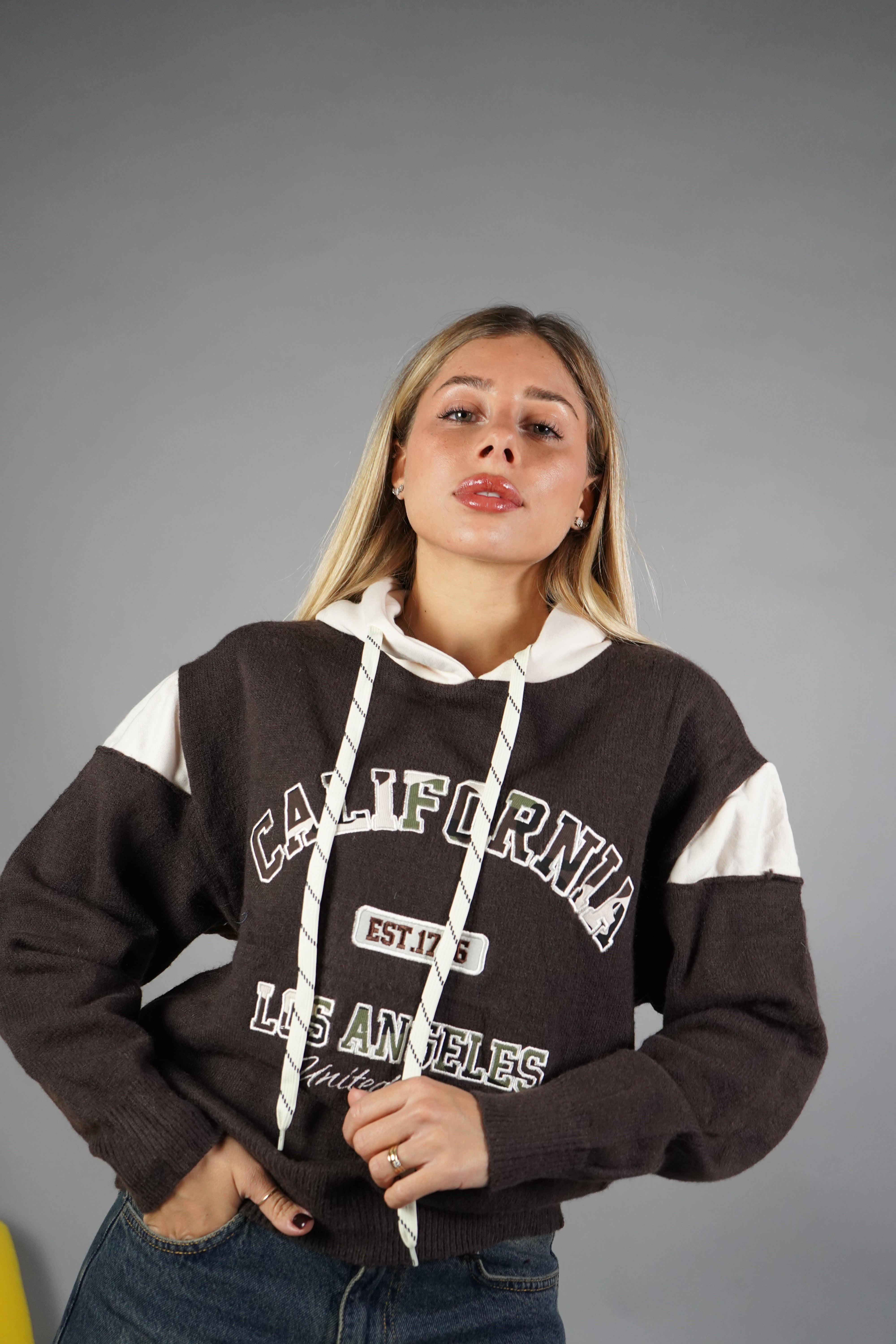 PULL CALIFORNIA MARRONE