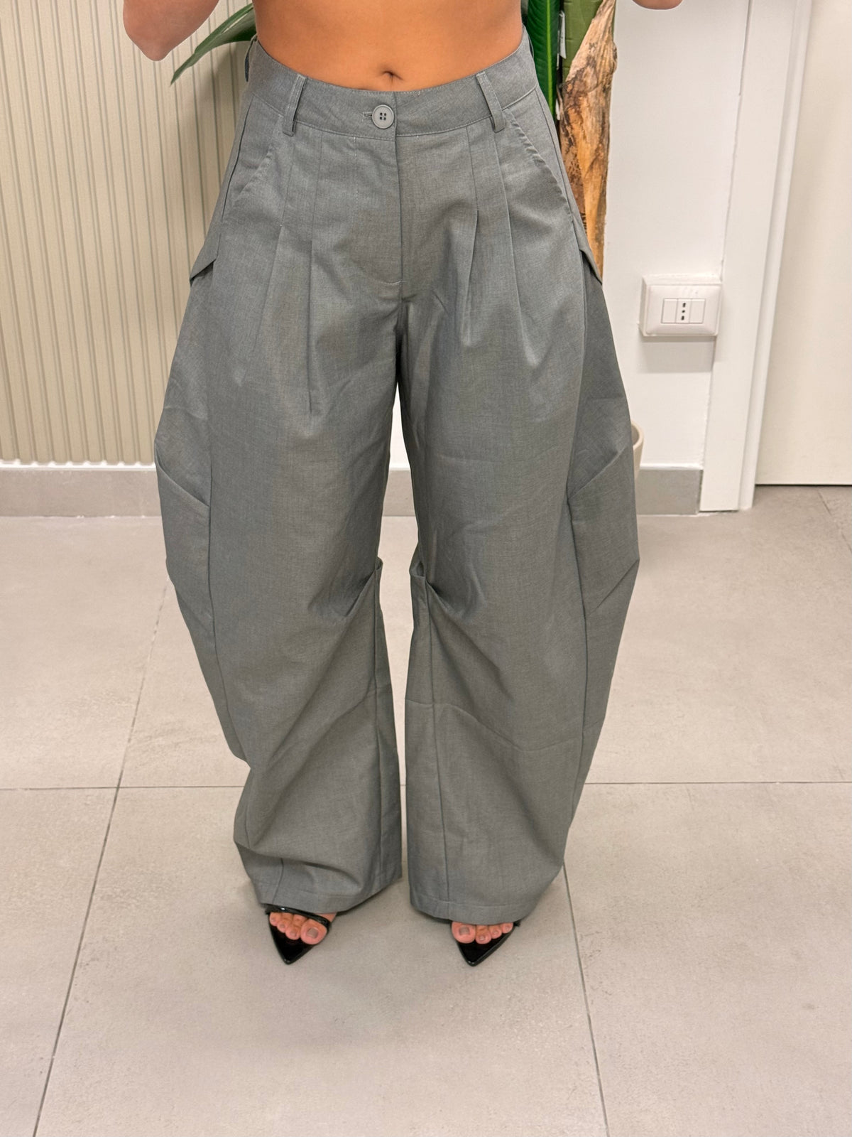 PANTALONE BALLON GIULIA GRIGIO
