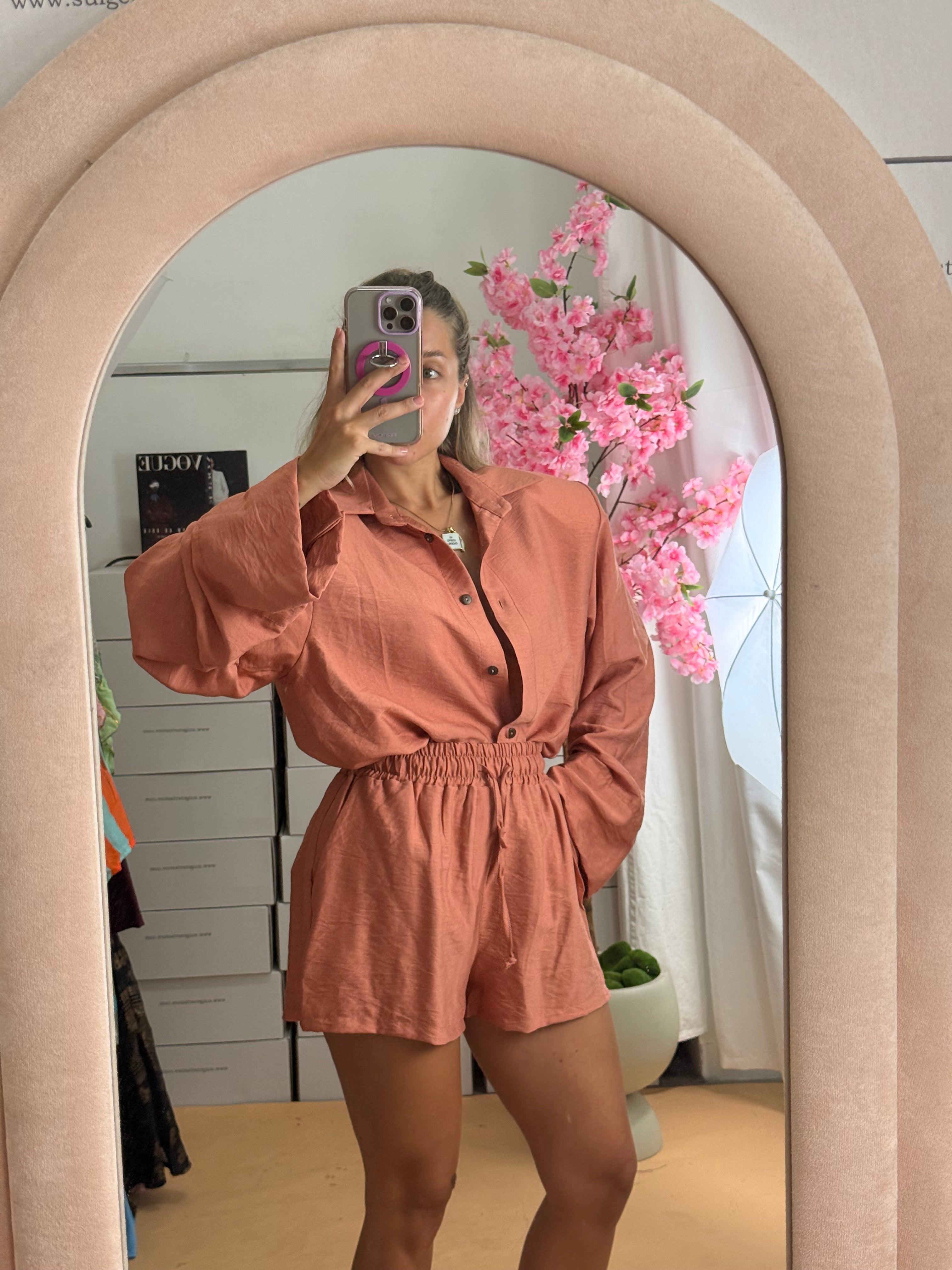 COORDINATO EVA SALMONE
