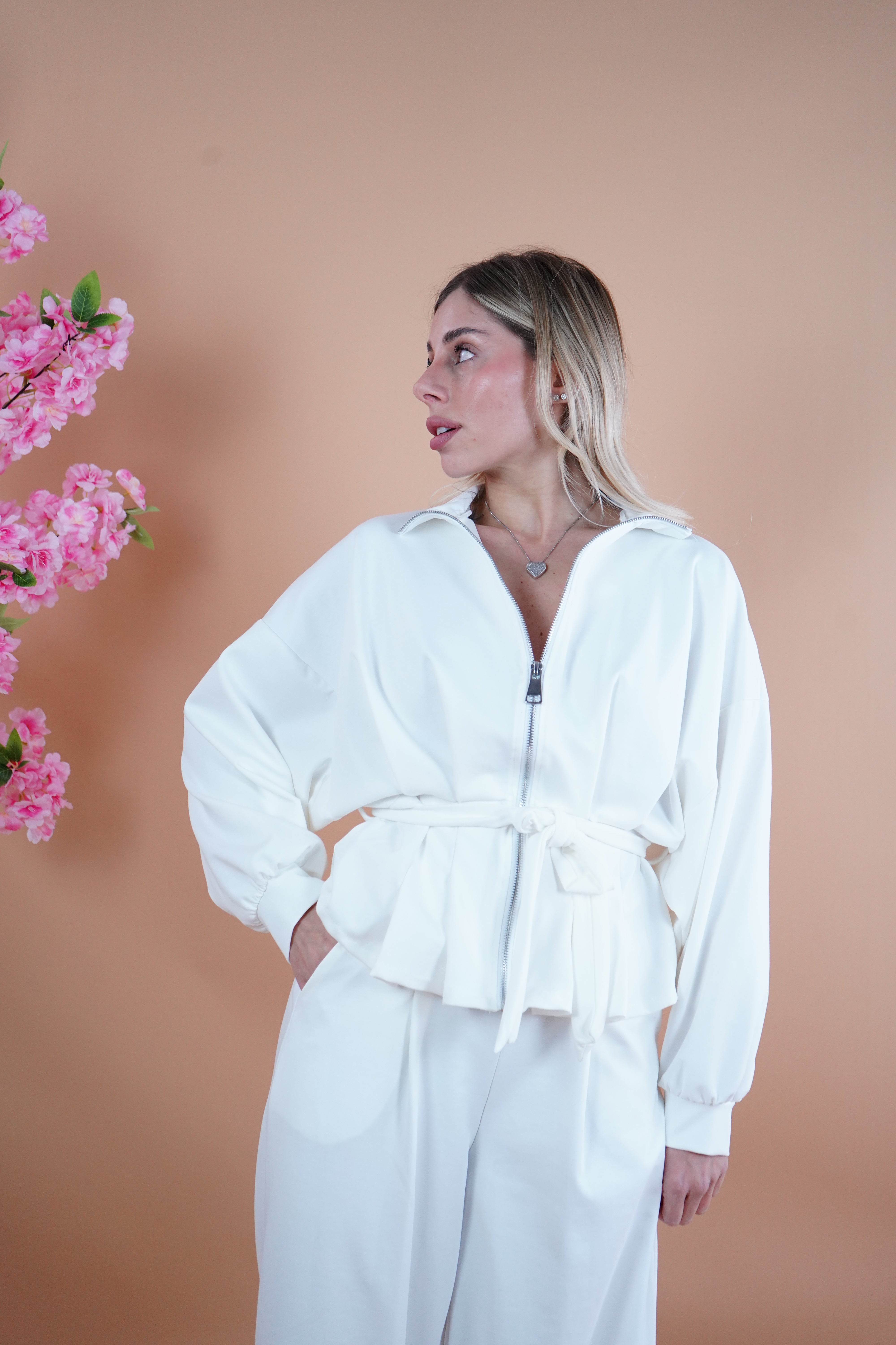 COORDINATO TUTA GIULIA BIANCO