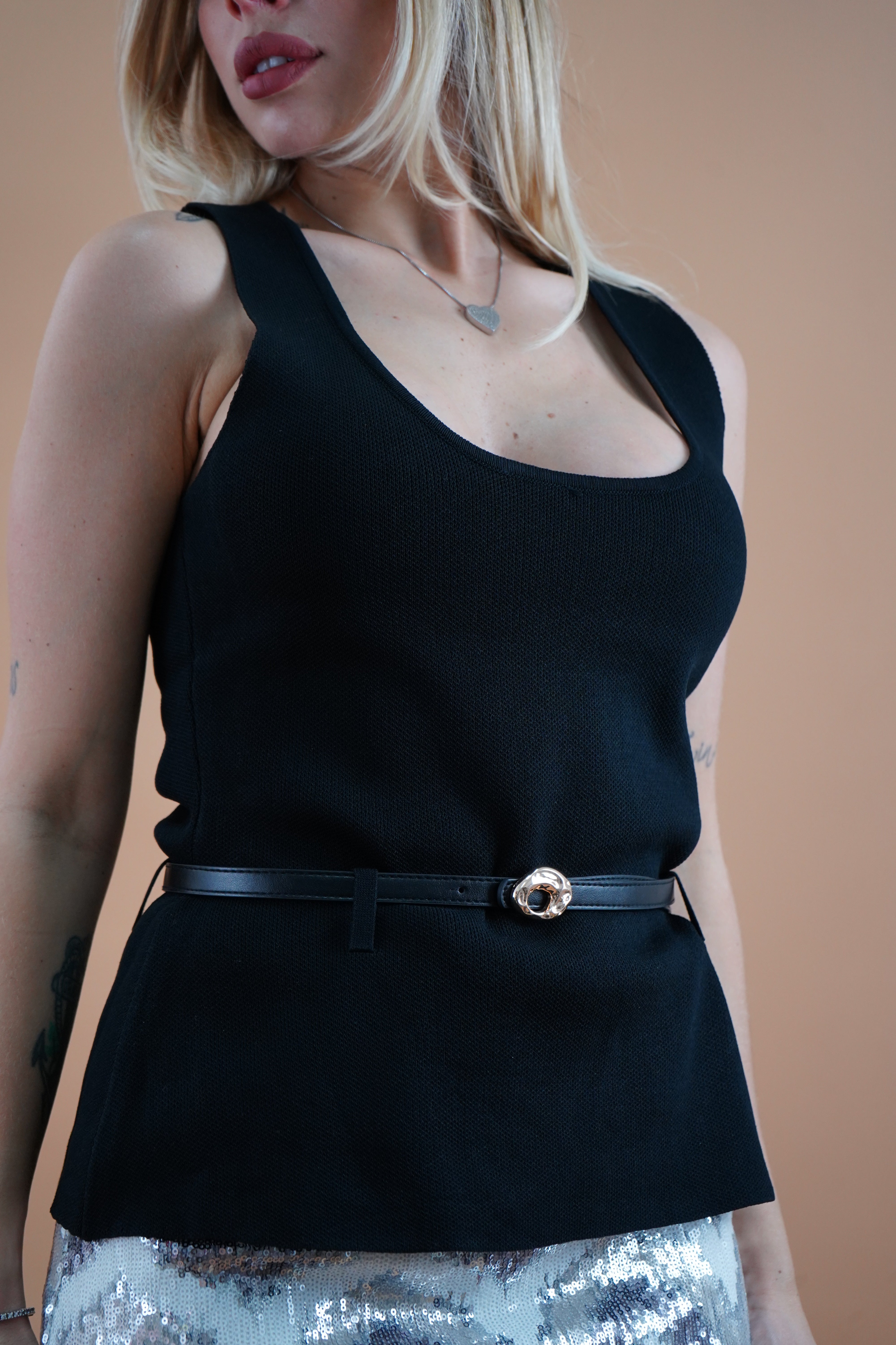 TOP GIADA NERO
