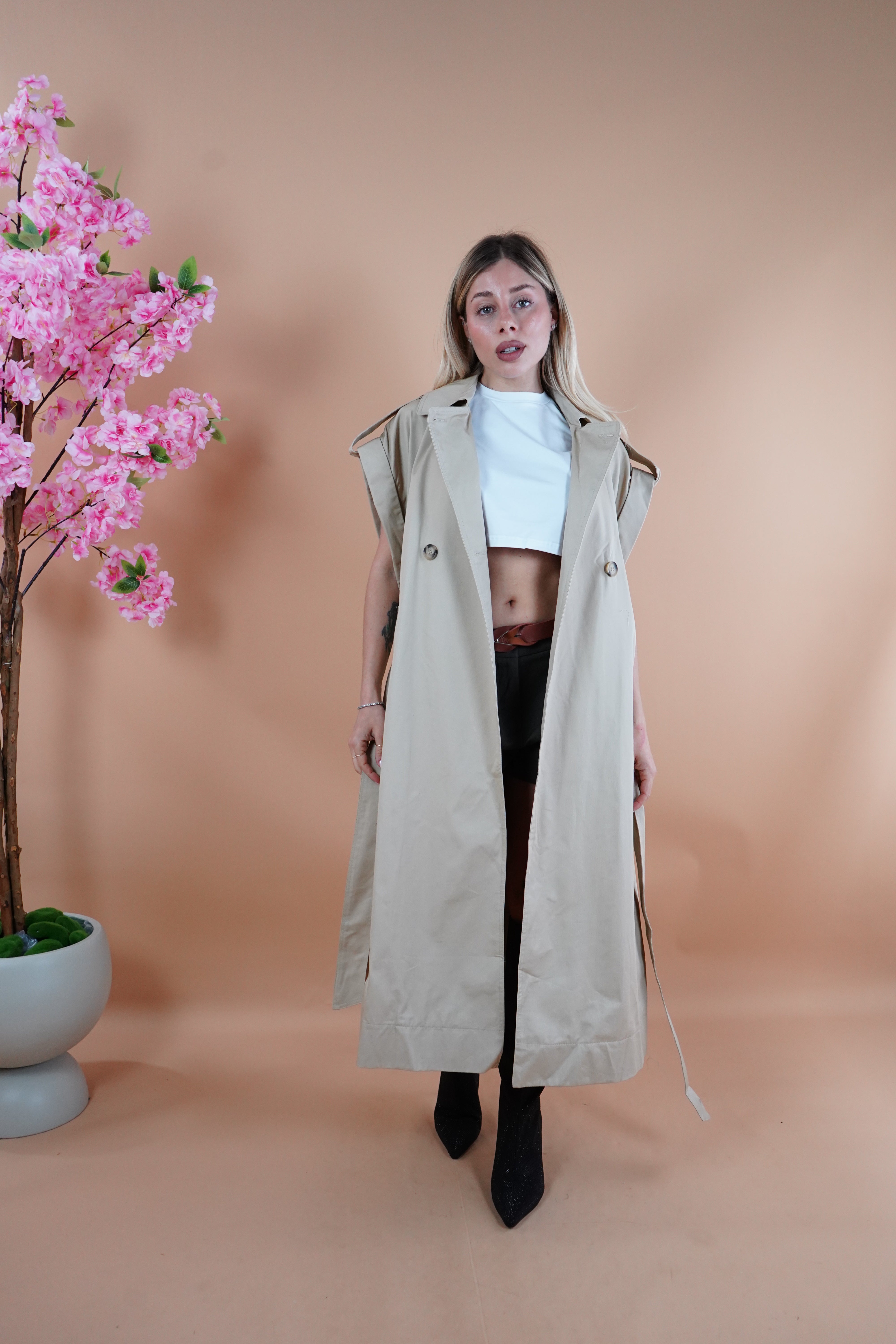 TRENCH ROMA BEIGE