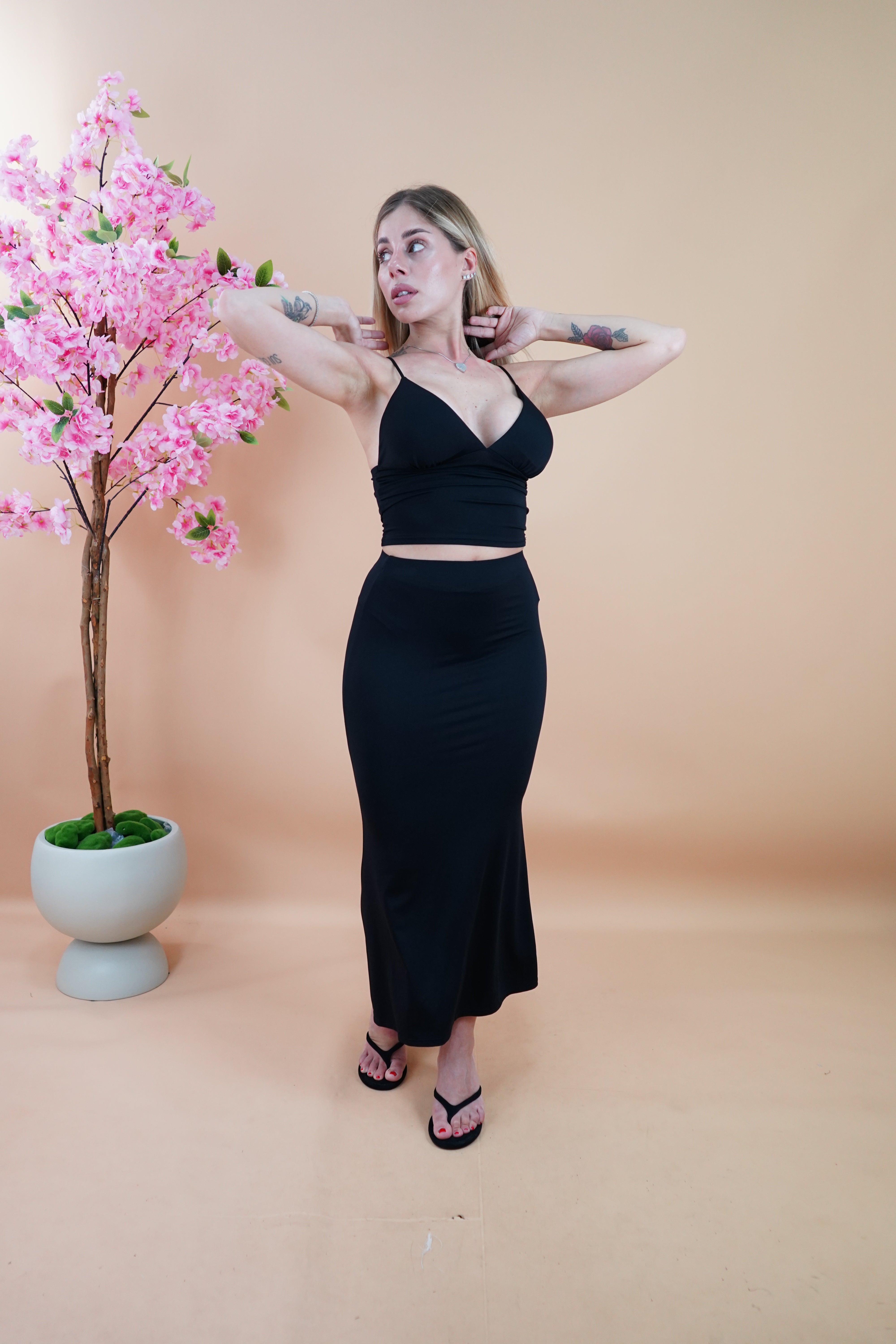 COORDINATO ALICE NERO