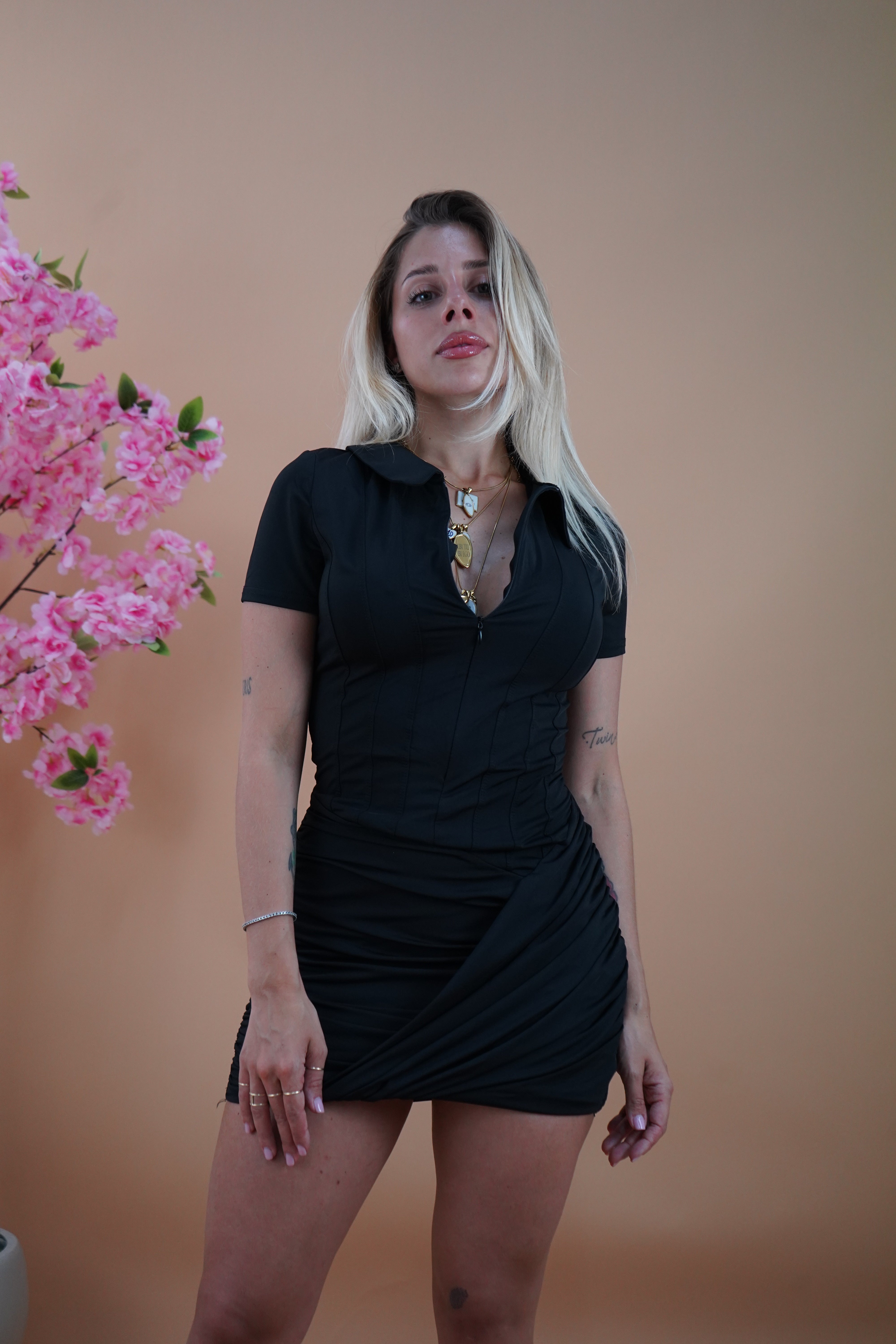 MINI DRESS MAYA NERO
