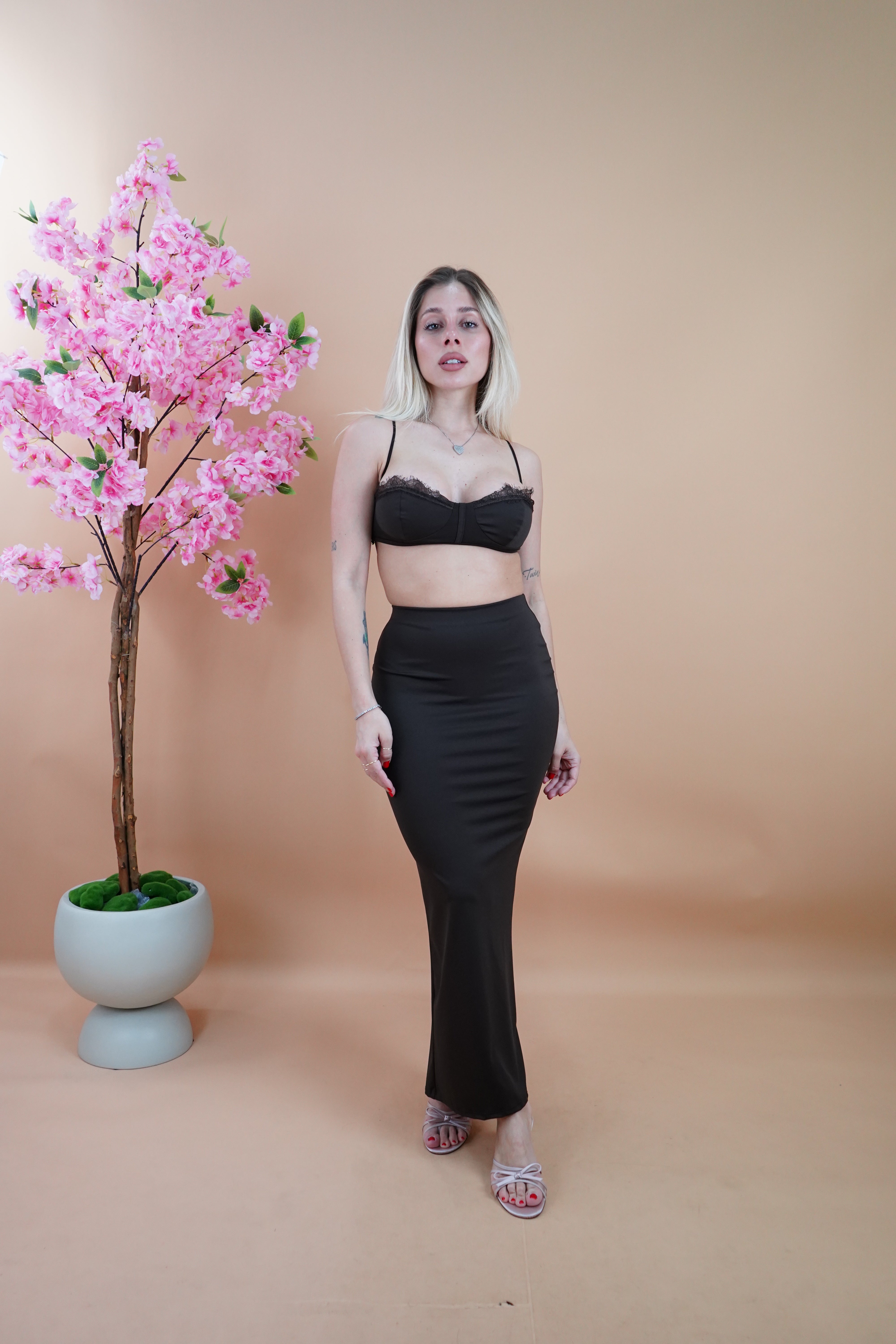 COORDINATO LIO MARRONE