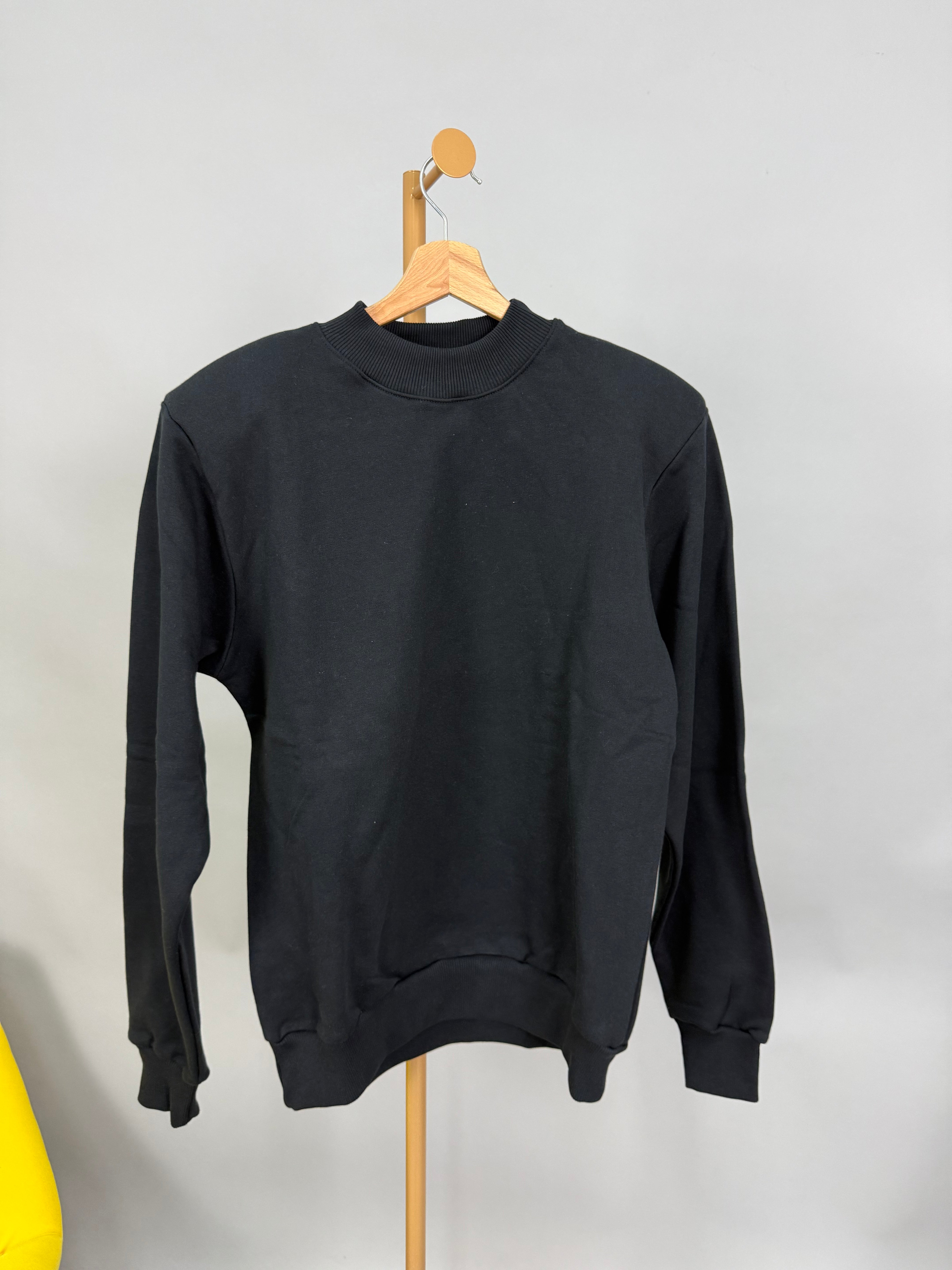 FELPA BAROK&ROLL SPALLINA NERA