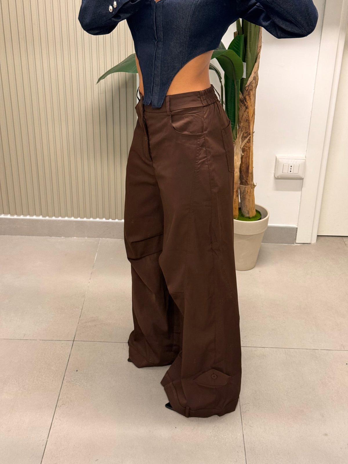PANTALONE MICHELA MARRONE