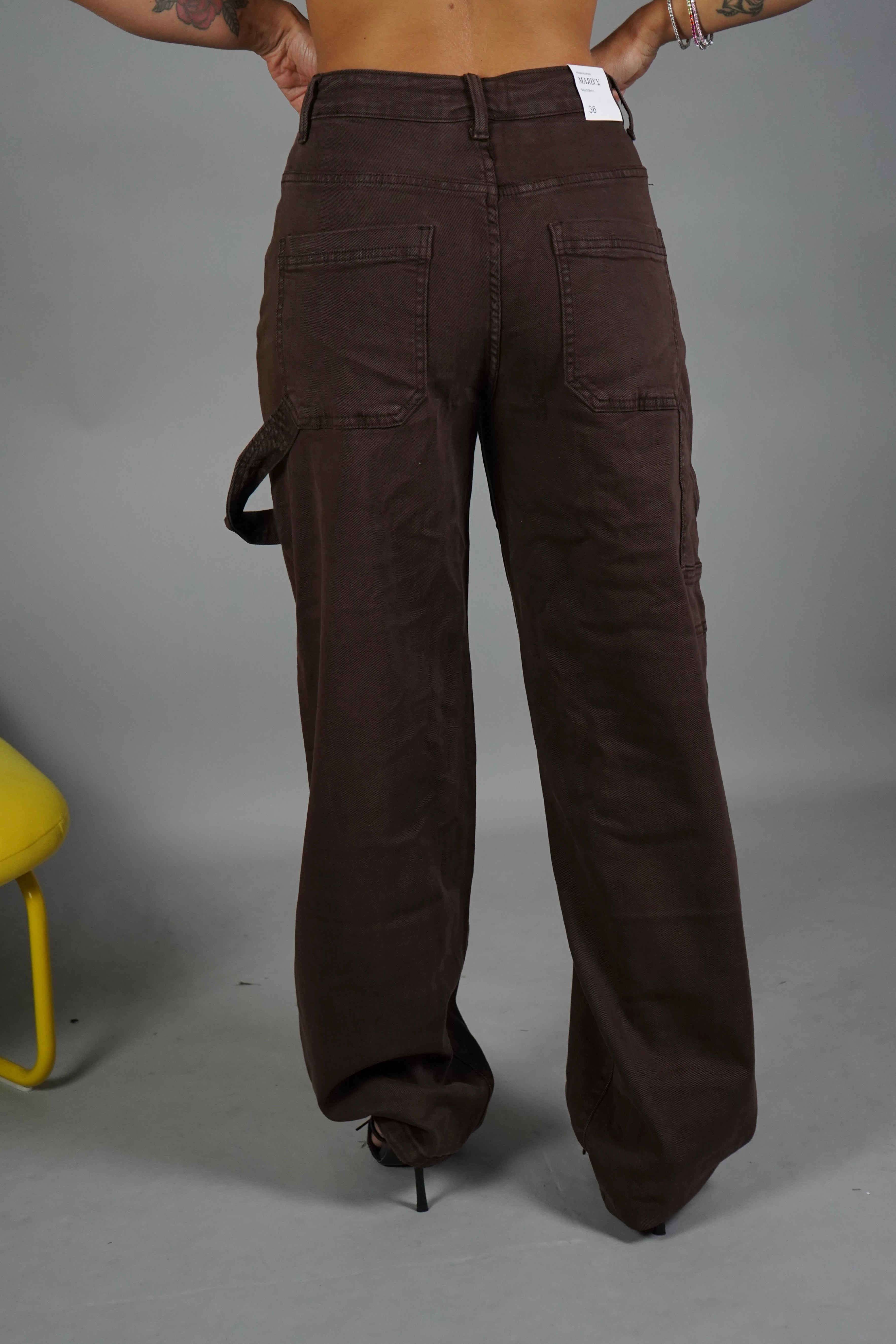 JEANS CARPENTER MARRONE