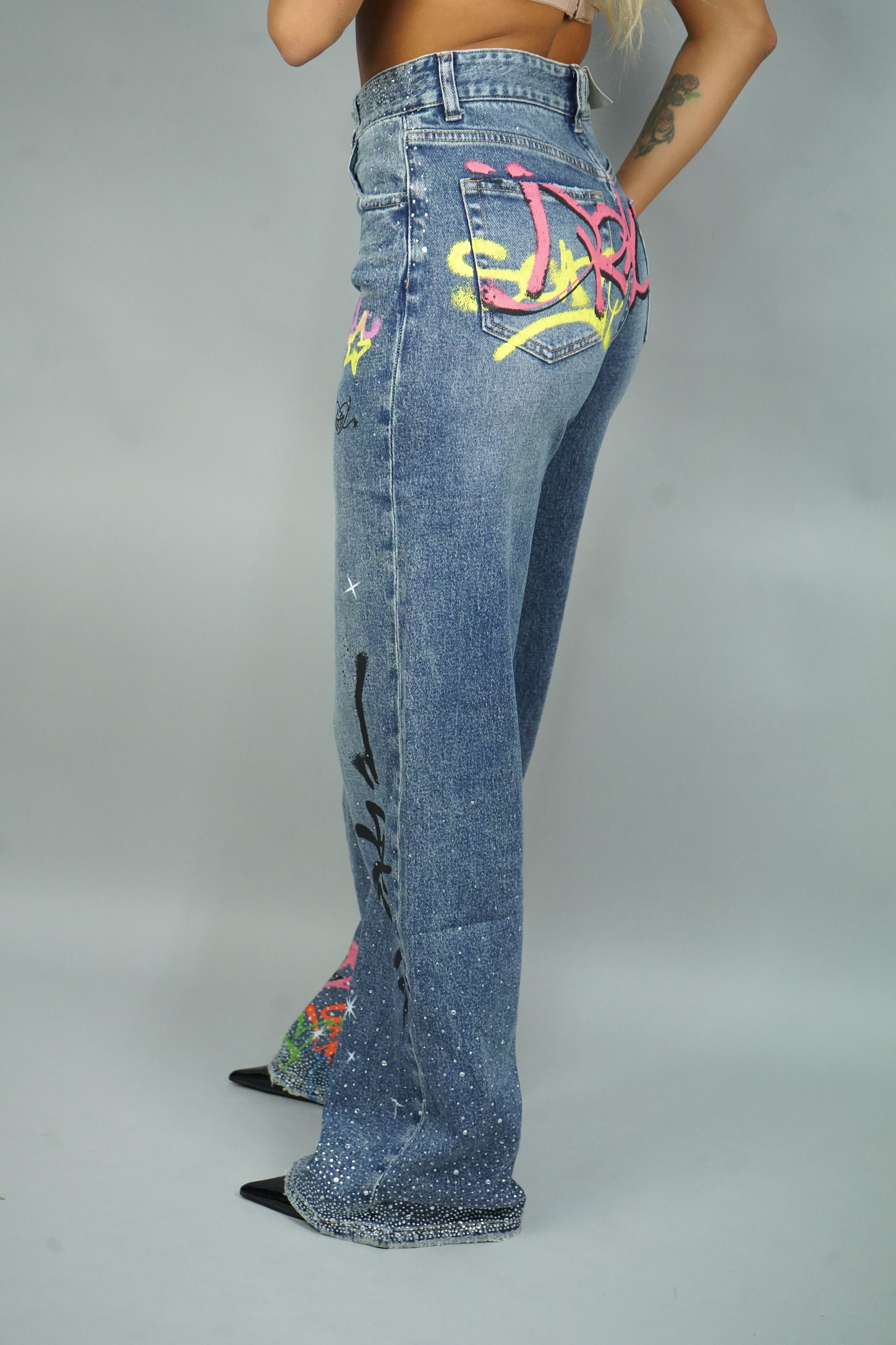 JEANS GRAFFITI