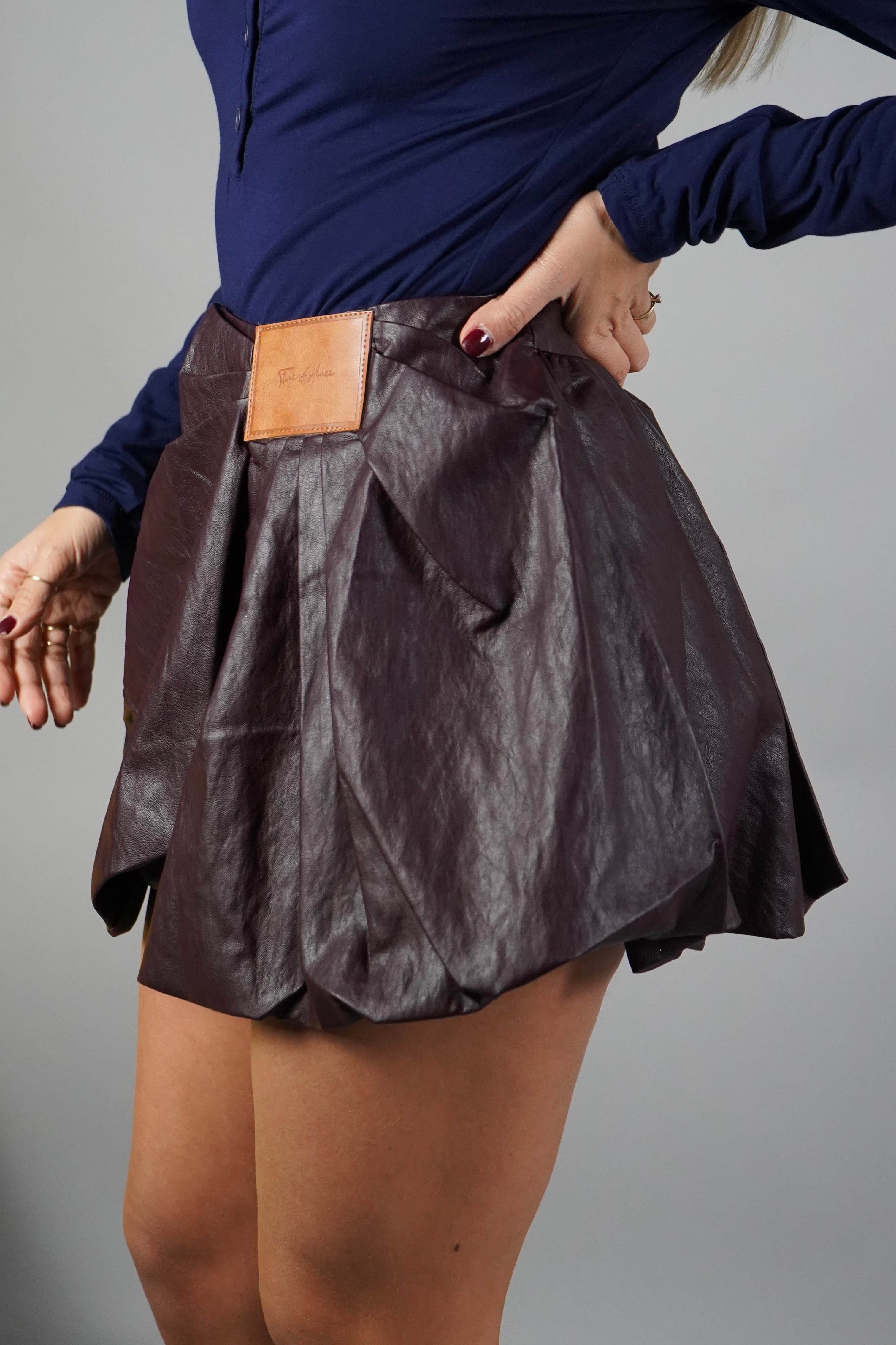 GONNA BALLON ECOPELLE BORDEAUX