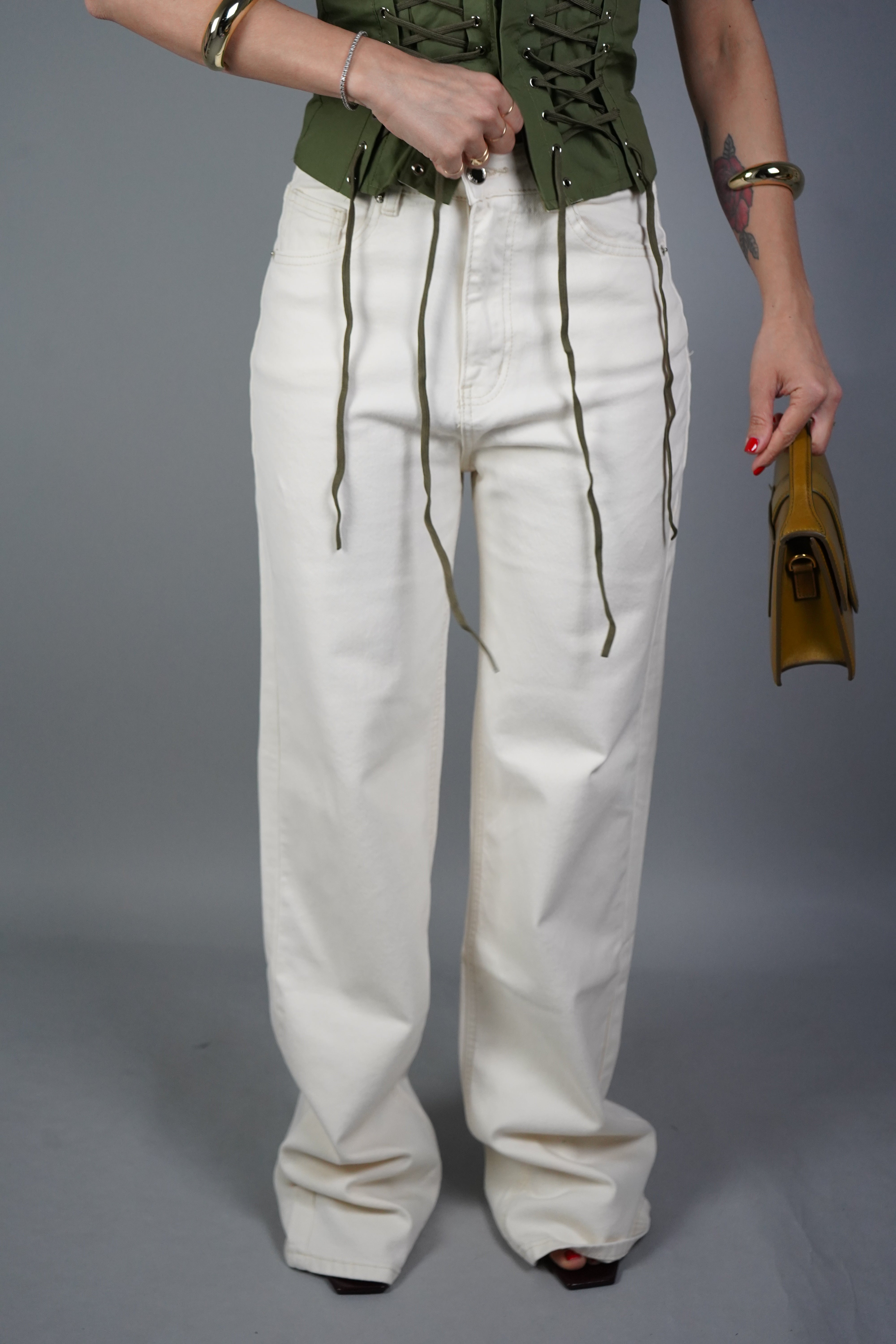 JEANS WIDE LEG PANNA