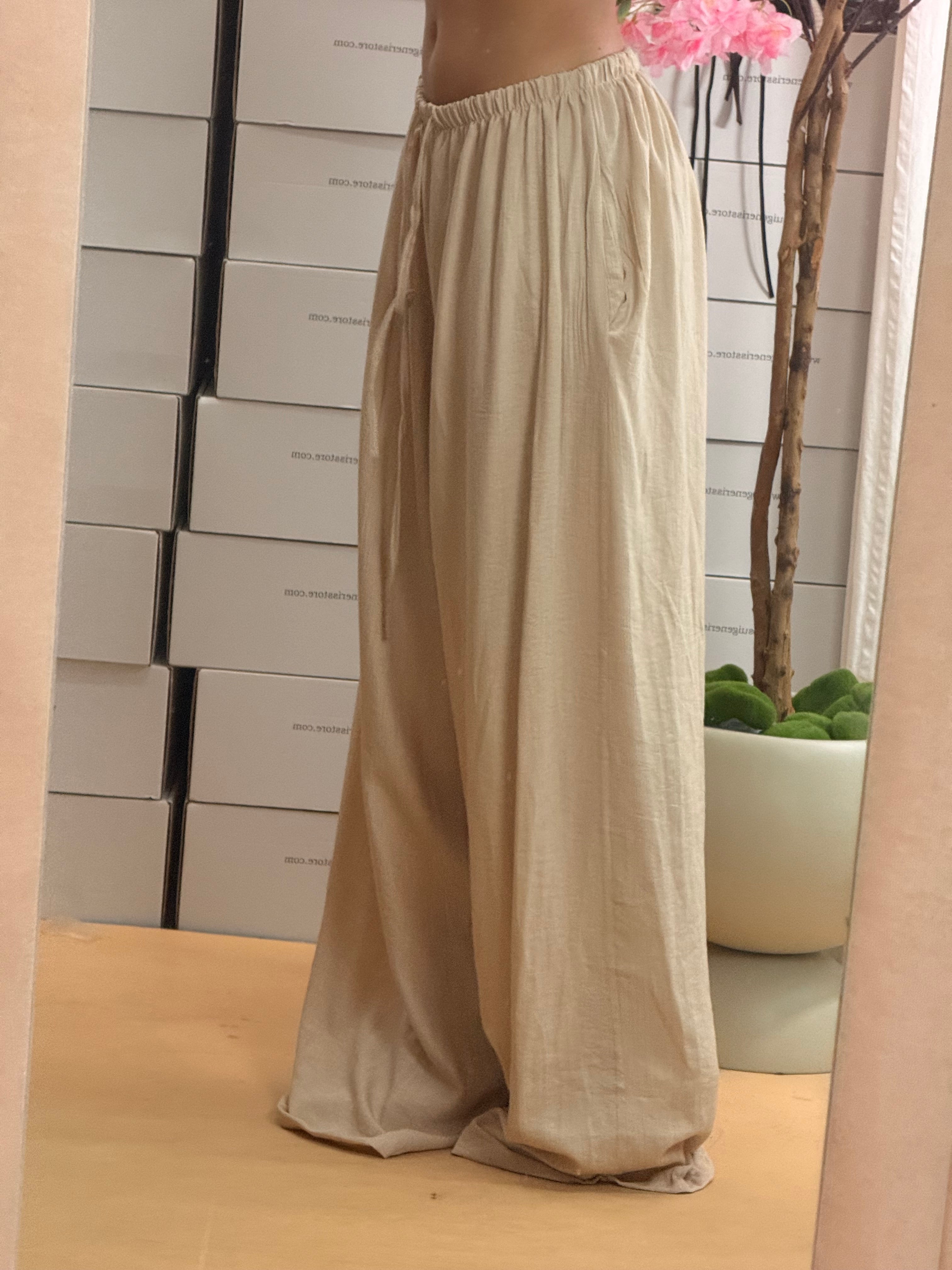 PANTALONE SOFT BEIGE