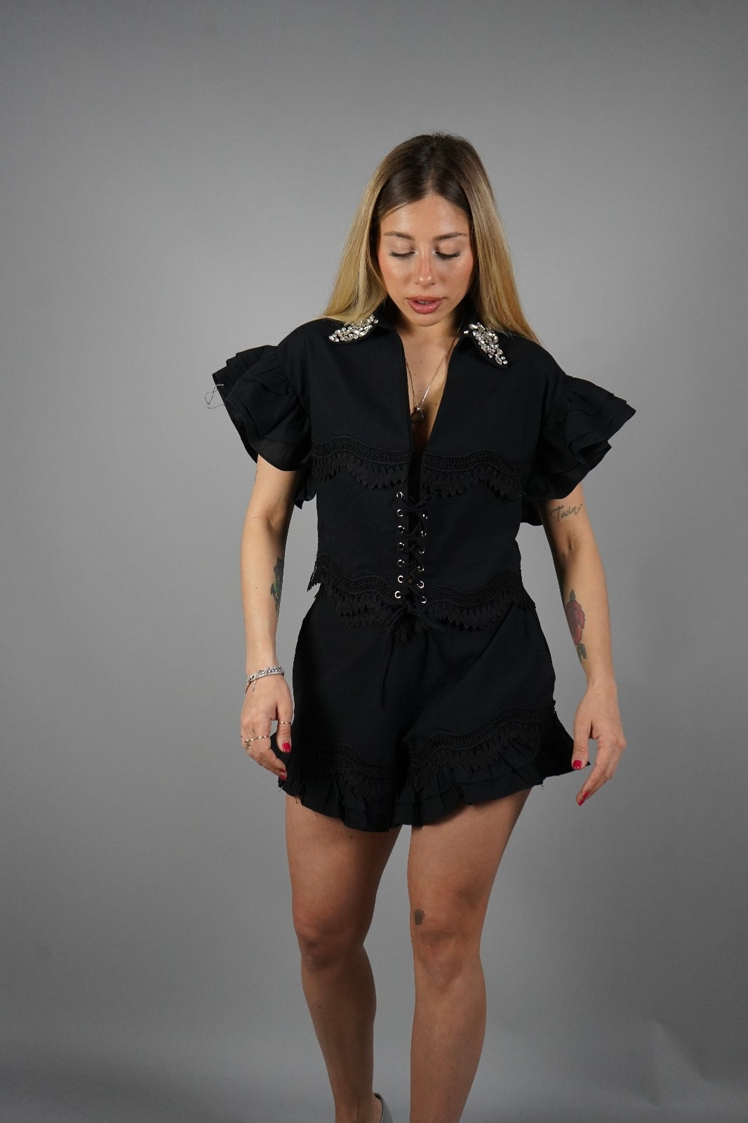 COORDINATO MARIKA NERO