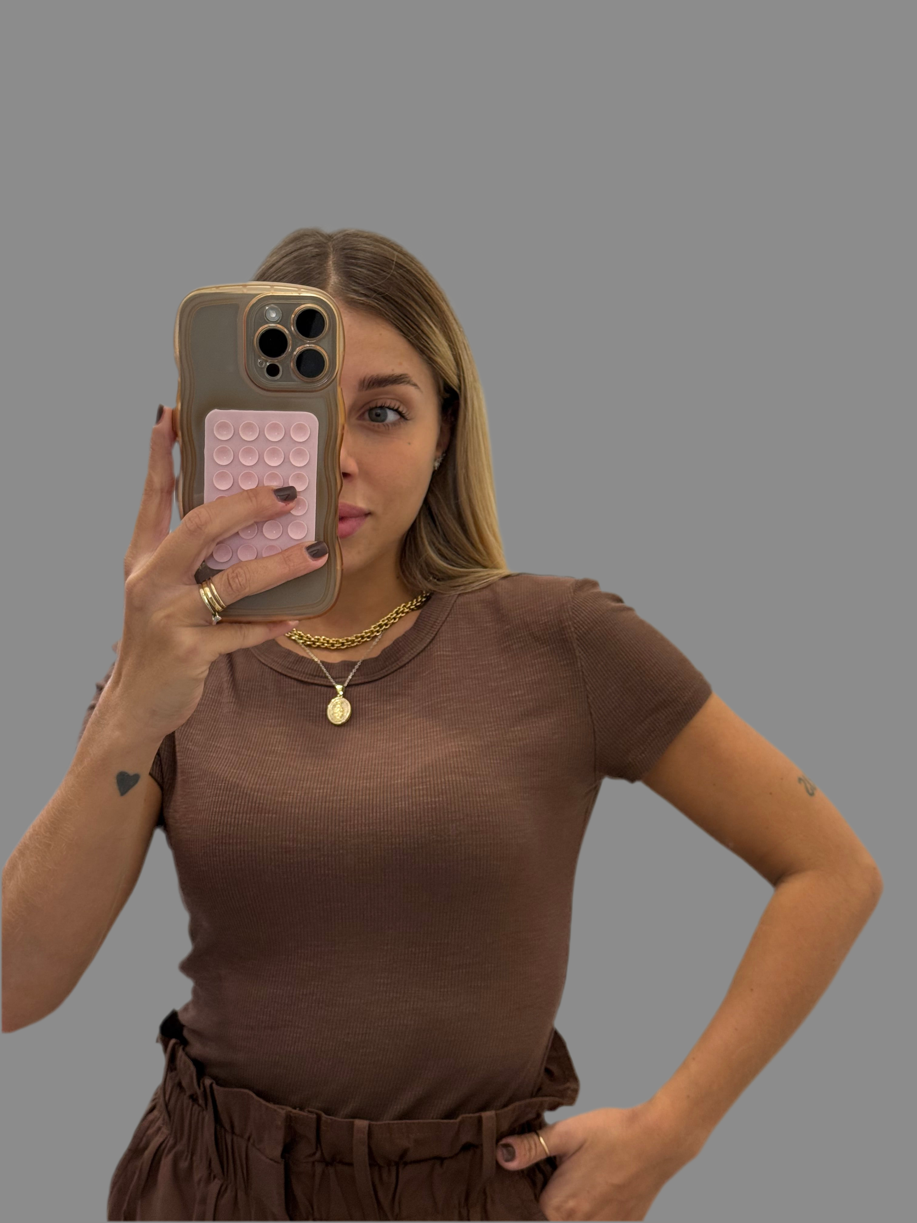 T-SHIRT COSTINA ADERENTE