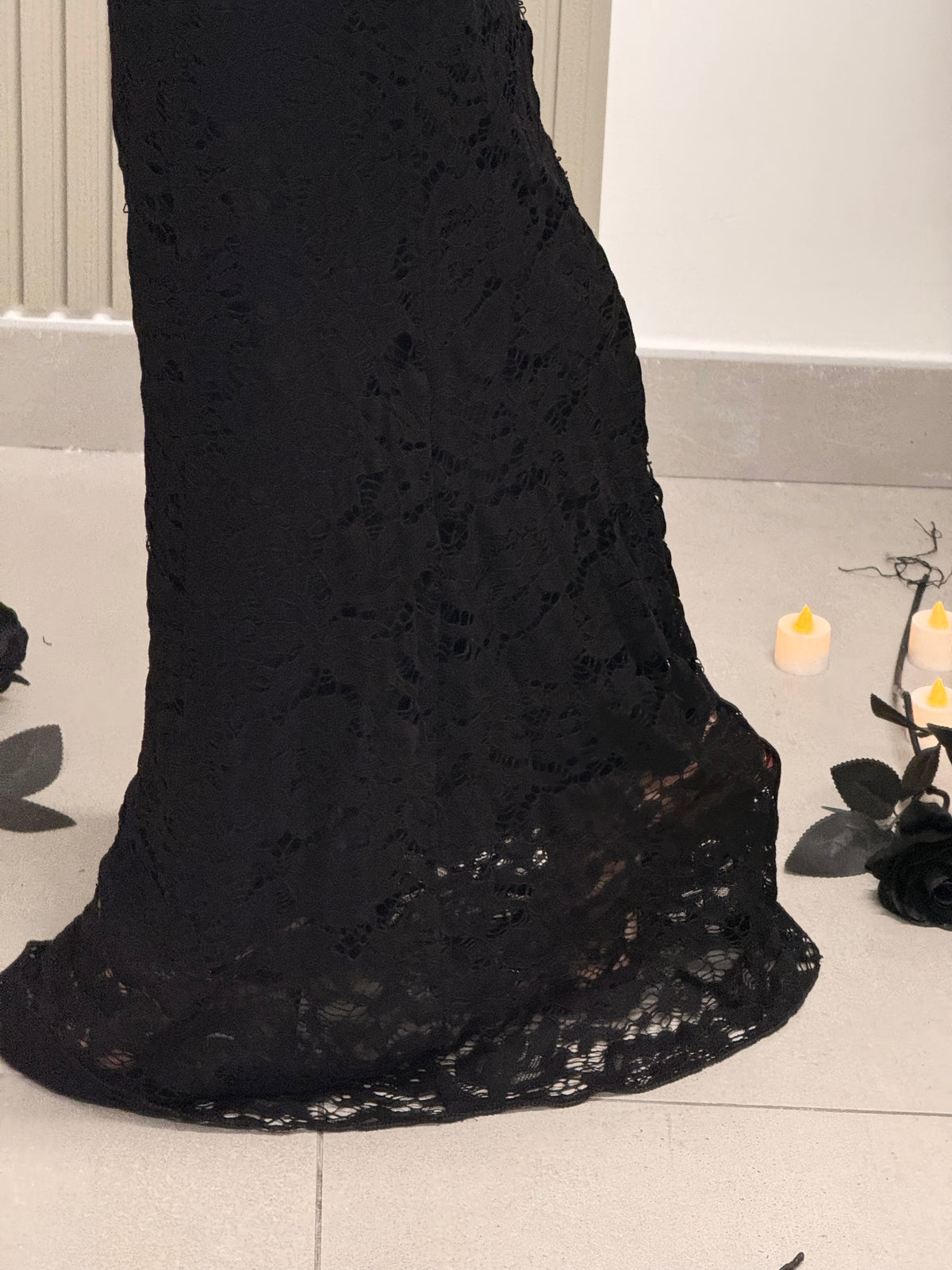 GONNA LUNGA IN PIZZO NERA