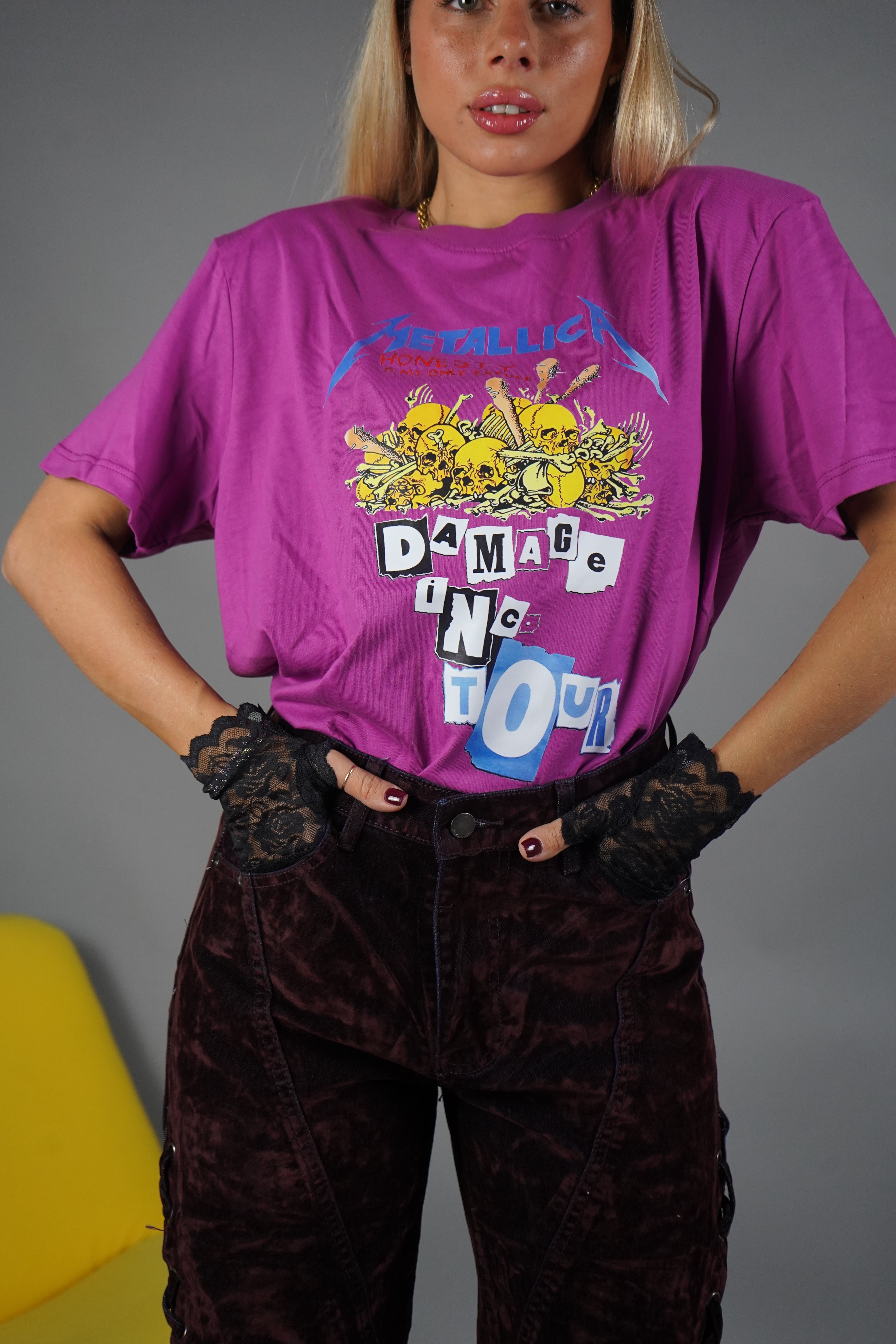 T-SHIRT SPALLINA TESCHI MEZZA MANICA