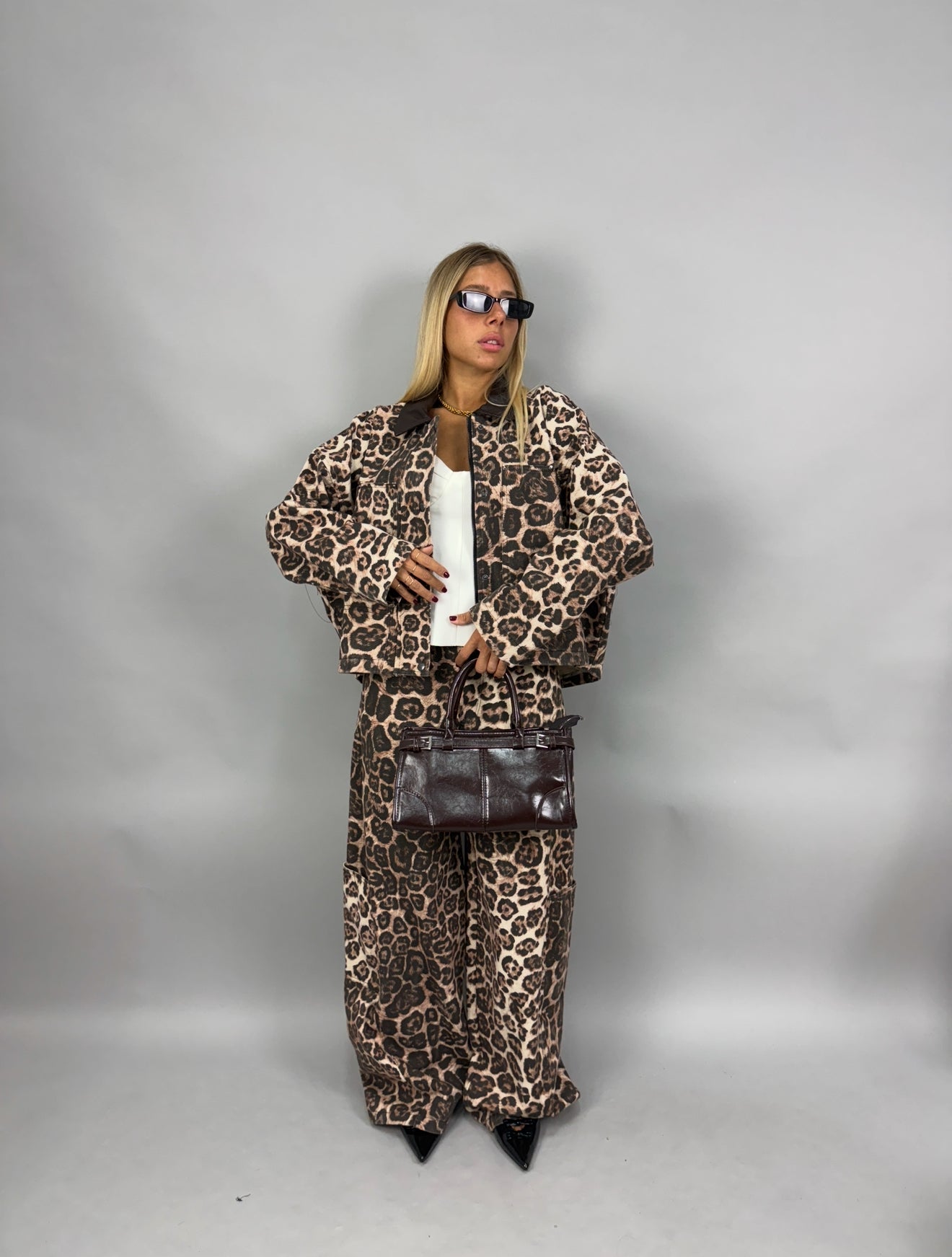 COORDINATO ANIMALIER FREDDO LUMINA