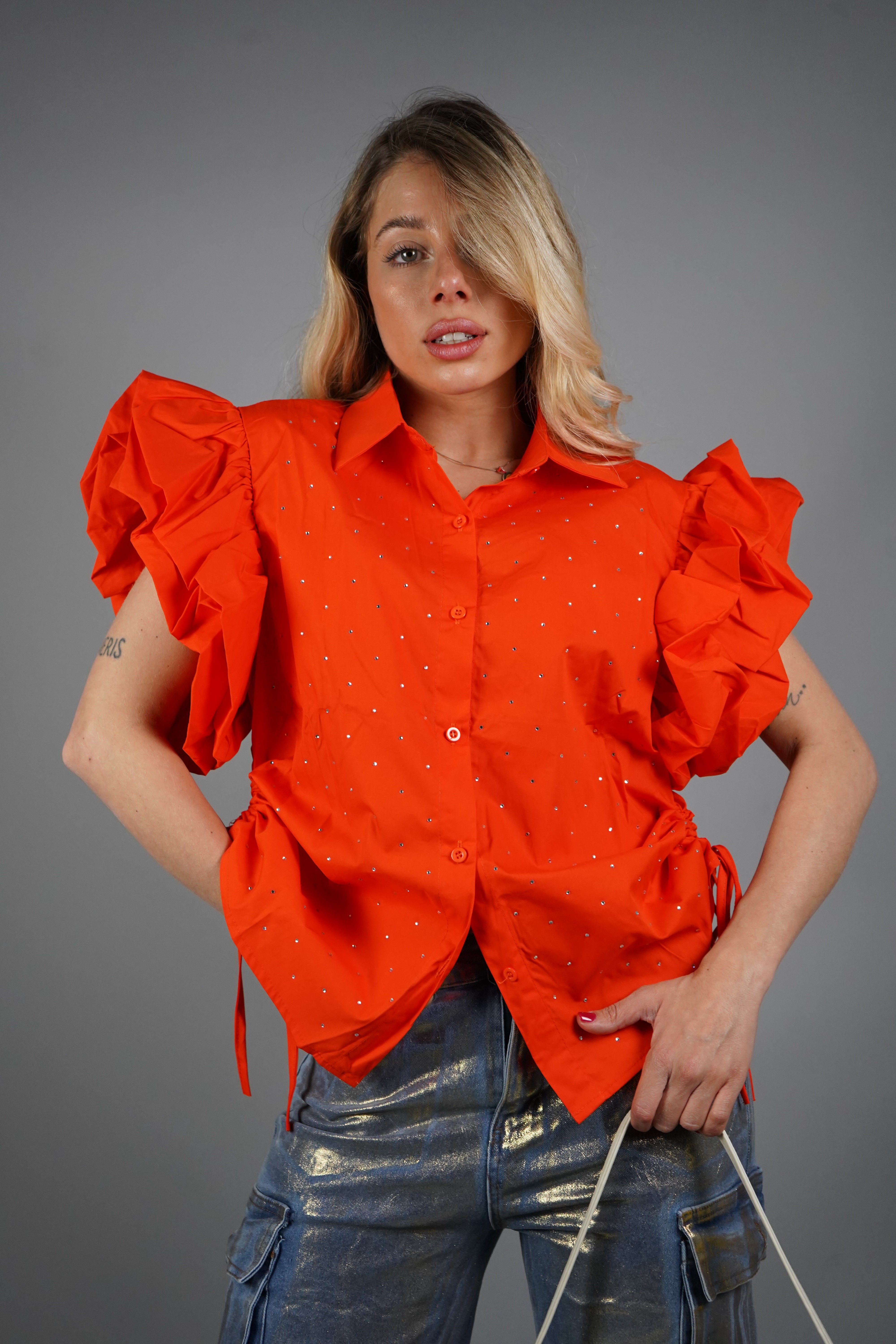 CAMICIA ANGELS CORALLO
