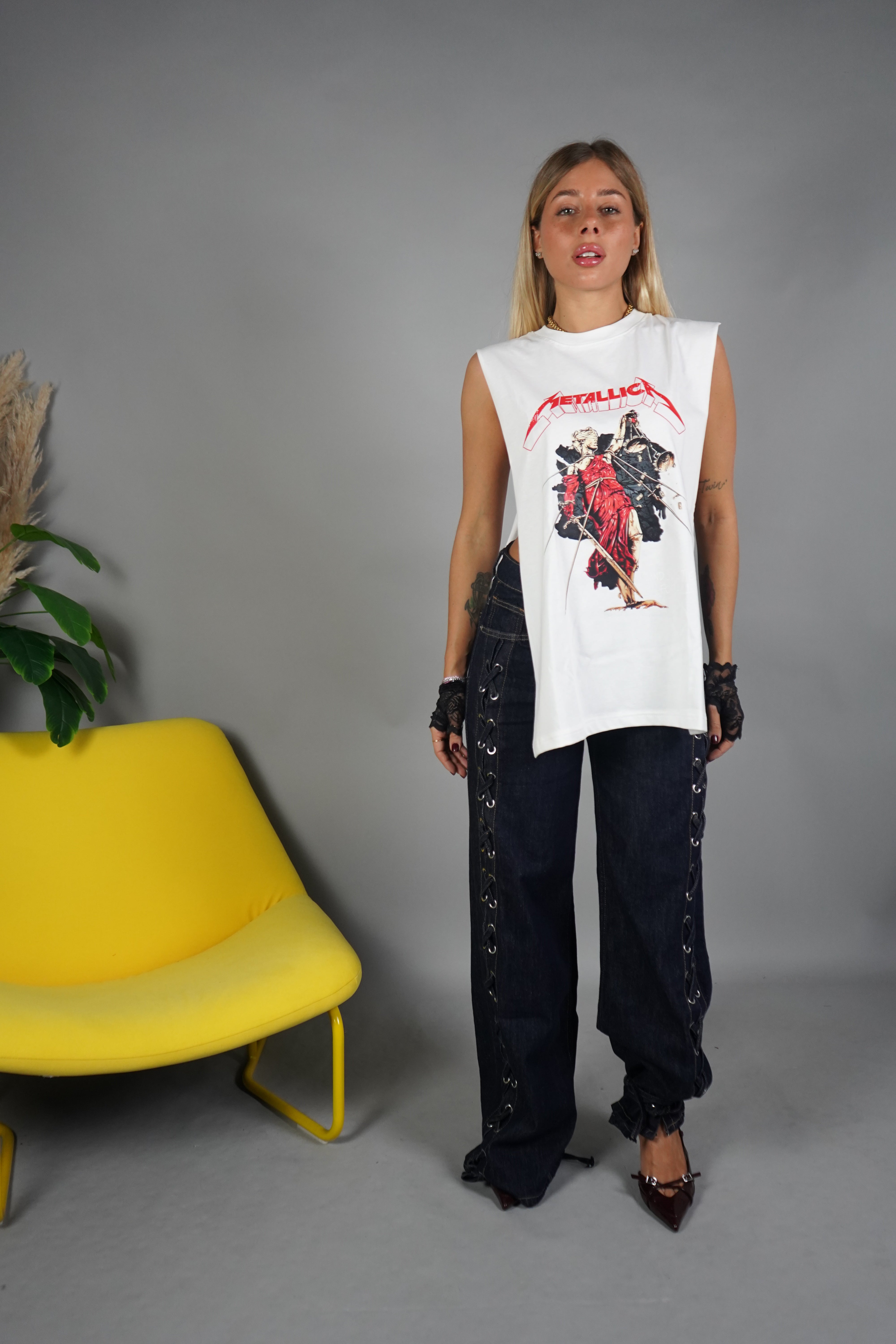 MAGLIA PONCHO METALLICA