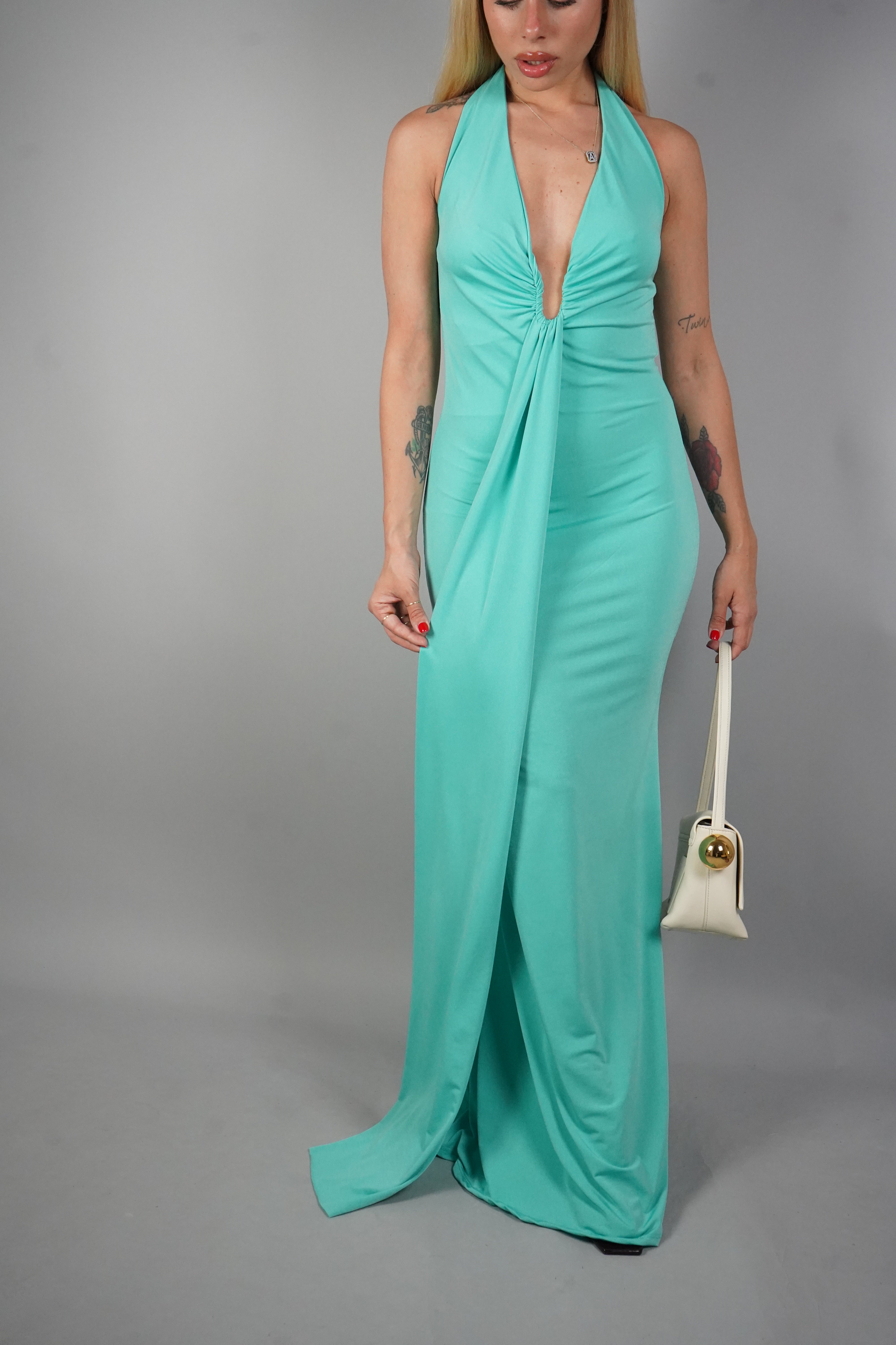 LONG DRESS VALENTINA TIFFANY