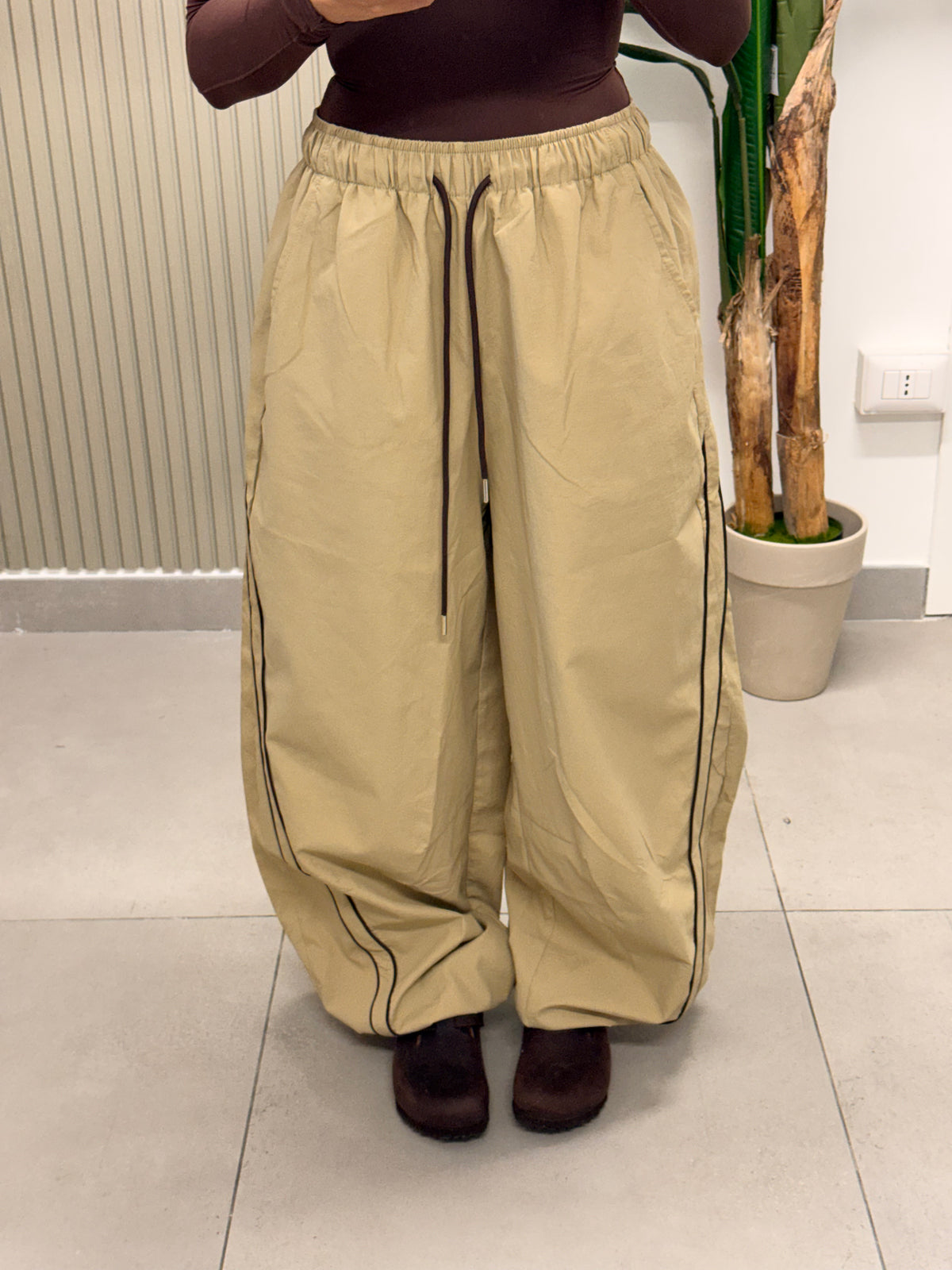PANTALONE SPORT BEIGE