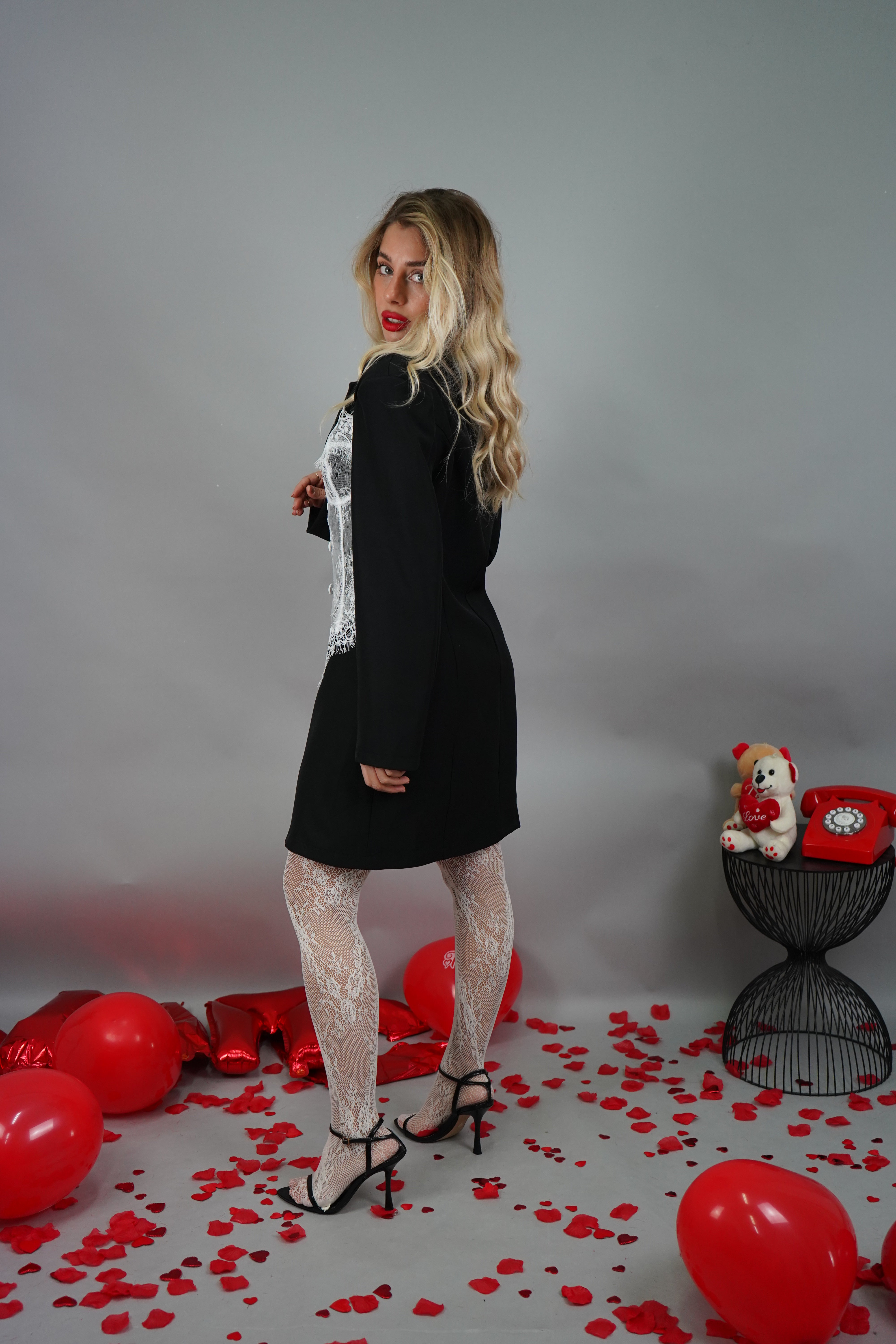 BLAZER DRESS BRIDGERTON NERO