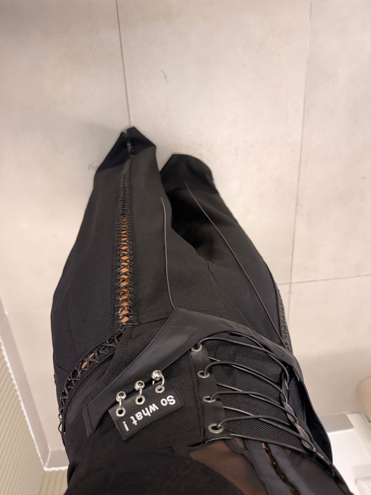 PANTALONE RENA NERO