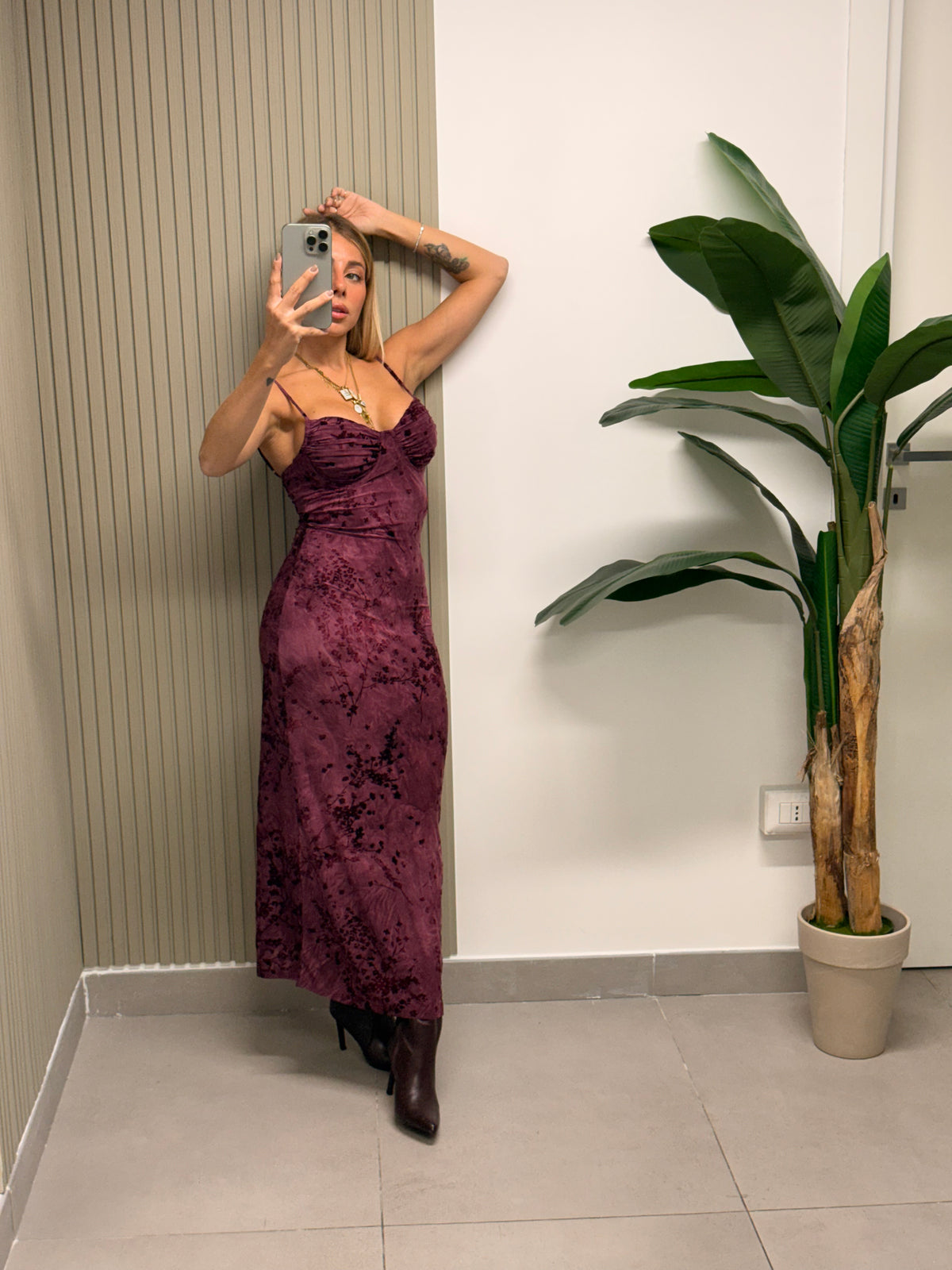 LONG DRESS GAIA PRUGNA
