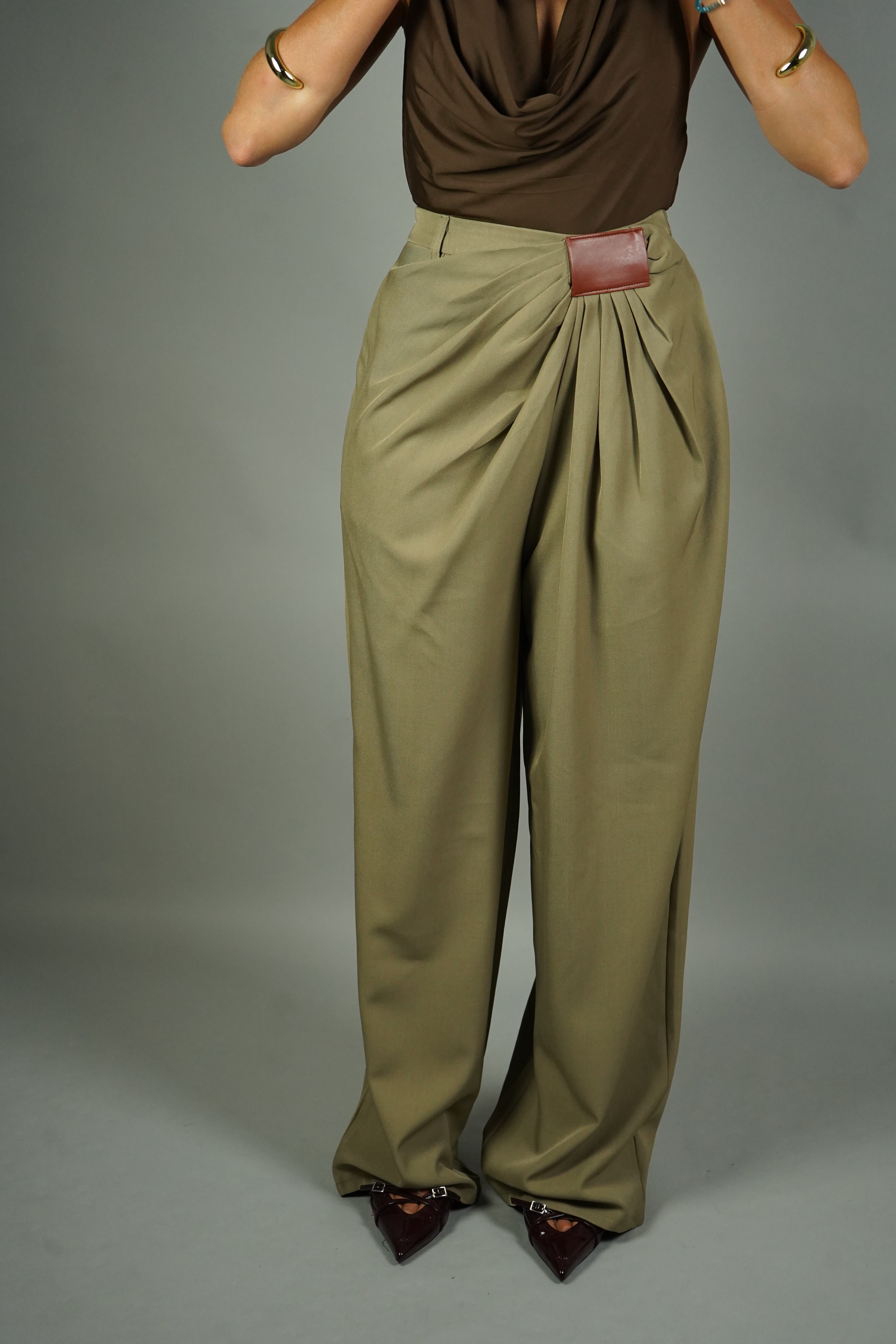 PANTALONE WAVE CAMMELLO