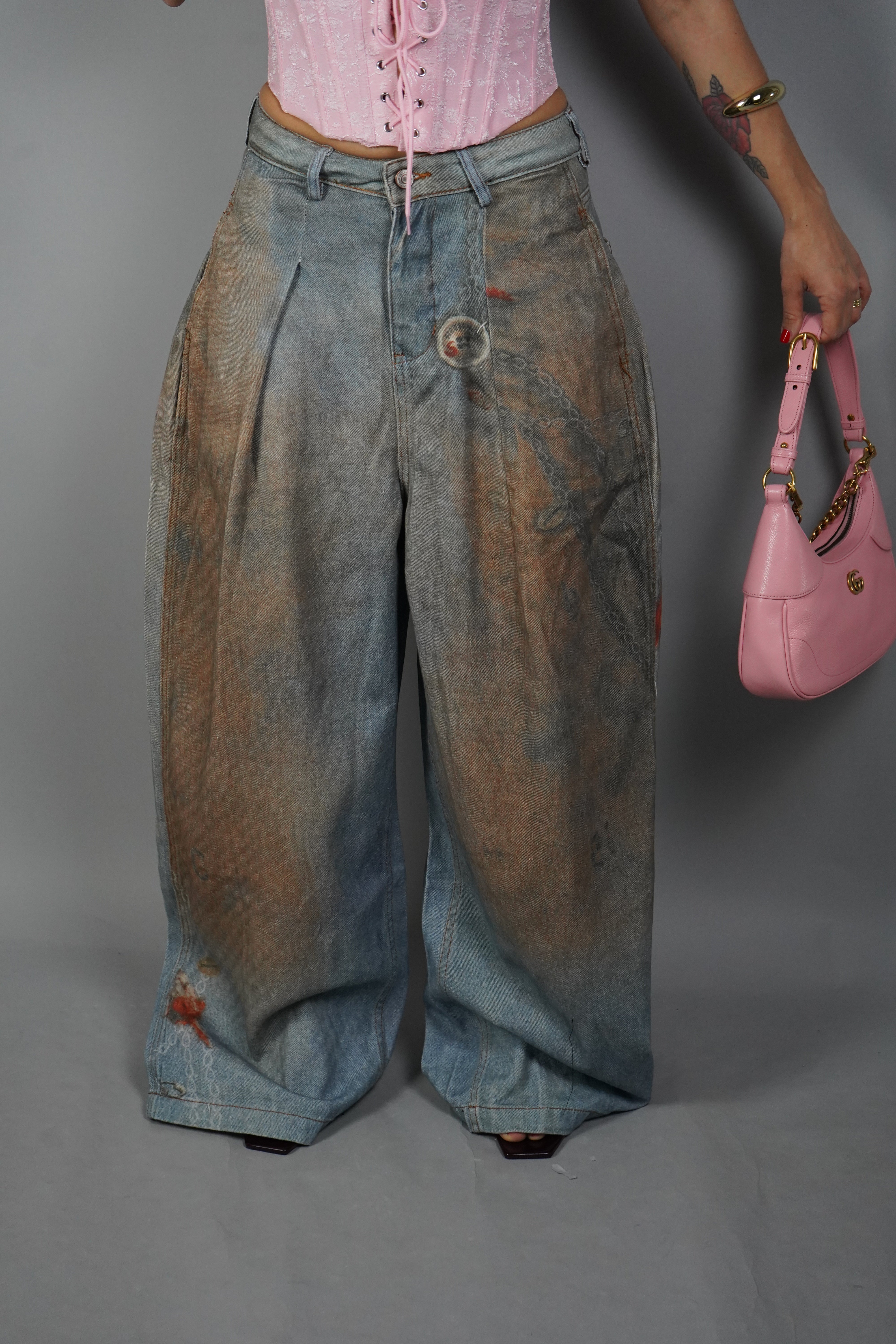 JEANS BALLON “BOTTOM” OVERSIZE