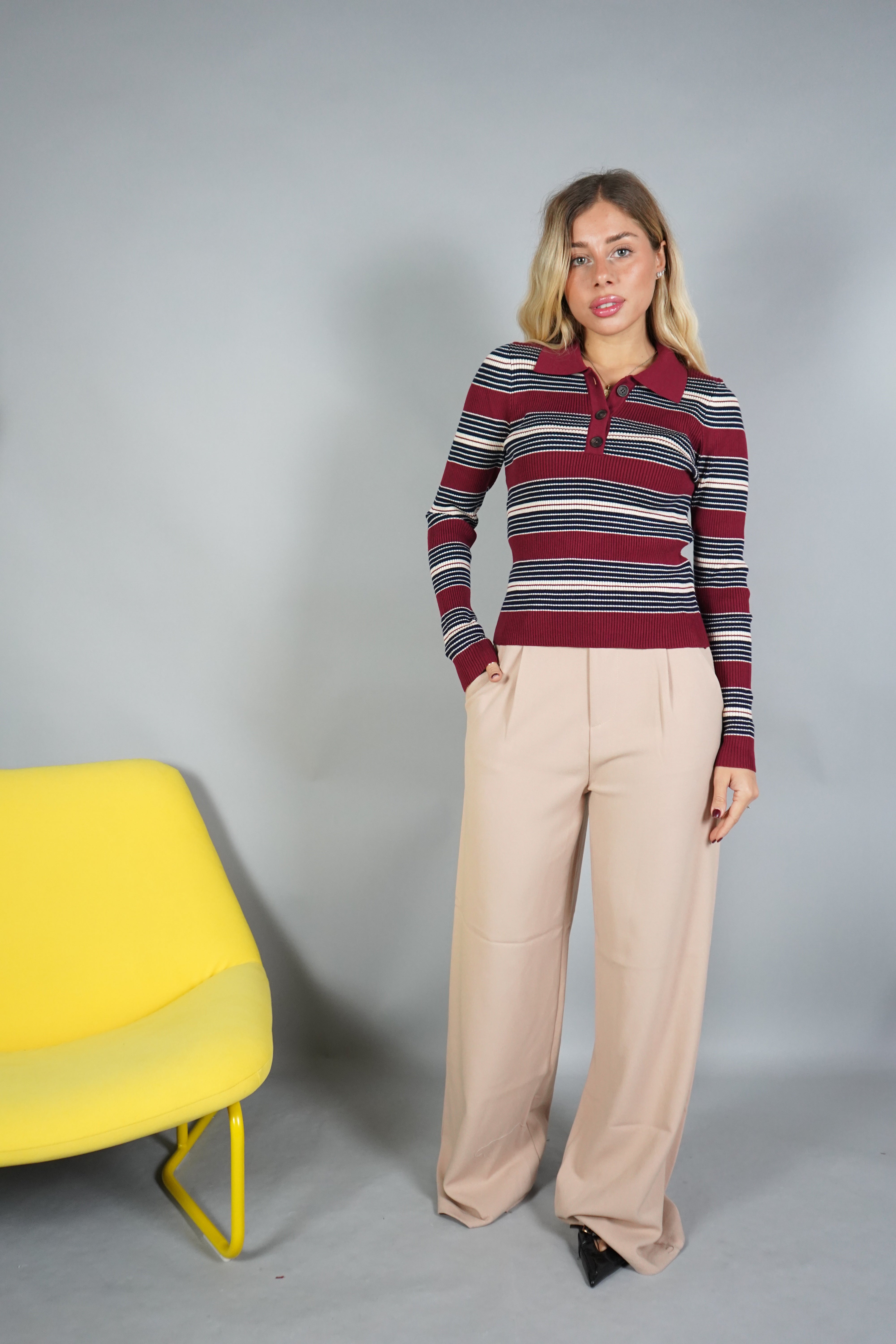 PANTALONE PALAZZO LUMINA