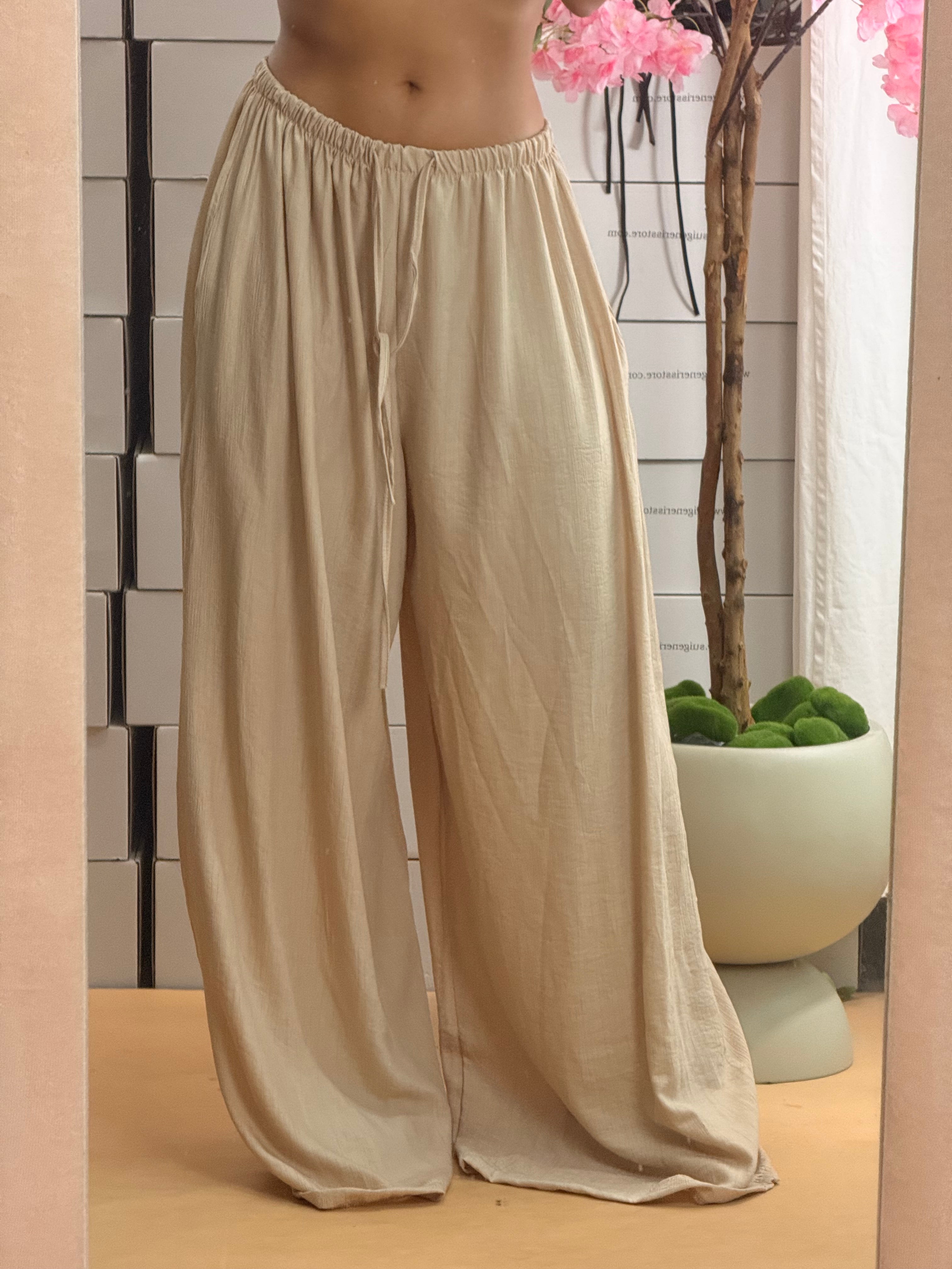 PANTALONE SOFT BEIGE