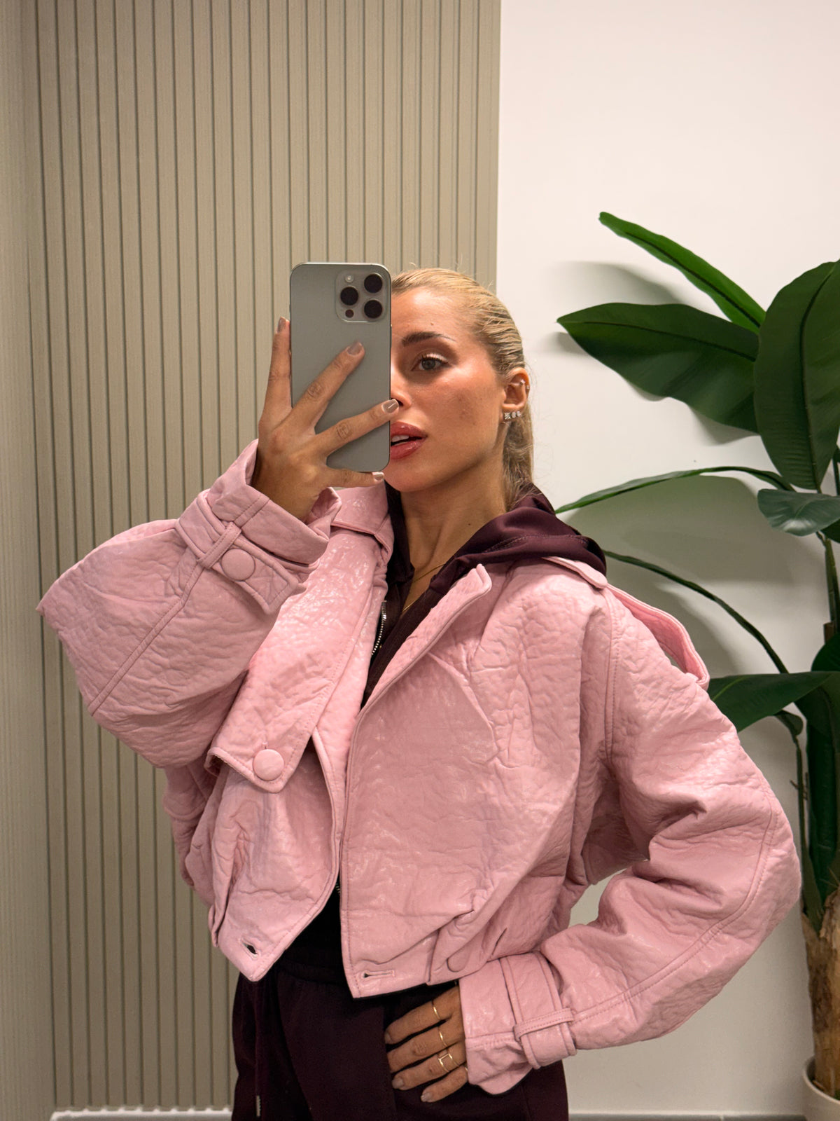 BOMBER SIVIGLIA ROSA