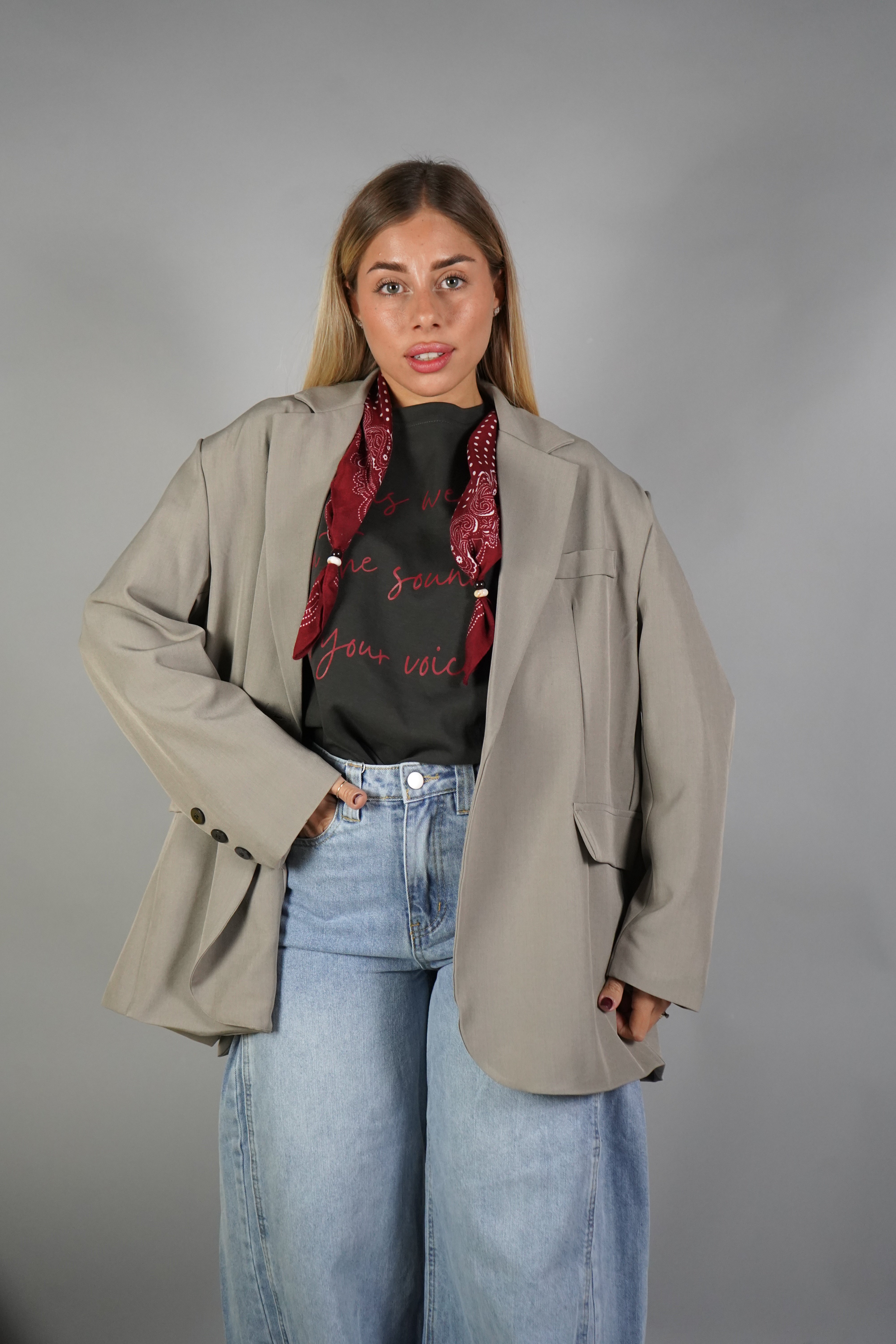 BLAZER OVERSIZE FANGO