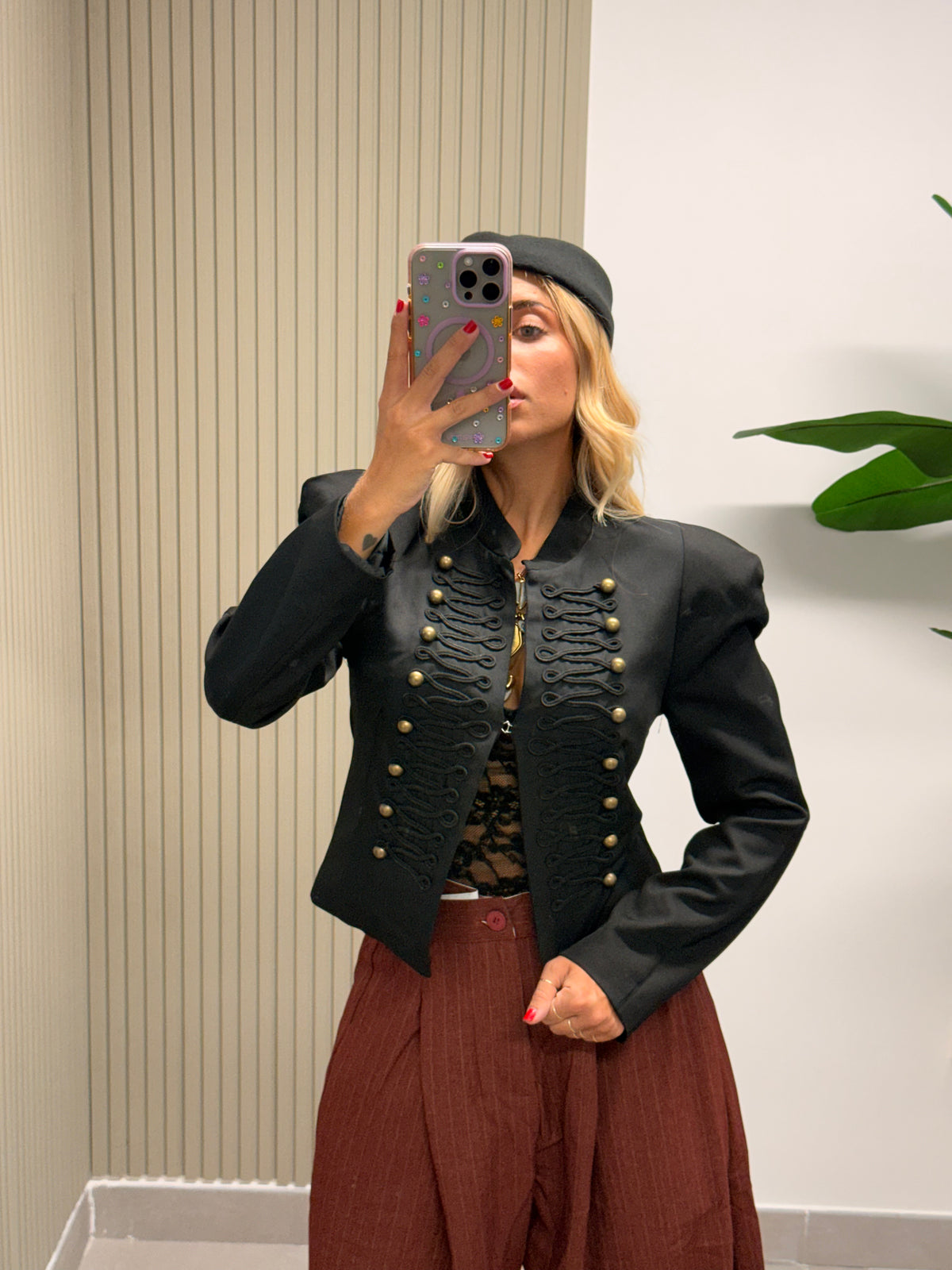 BLAZER NAPOLEONE NERO