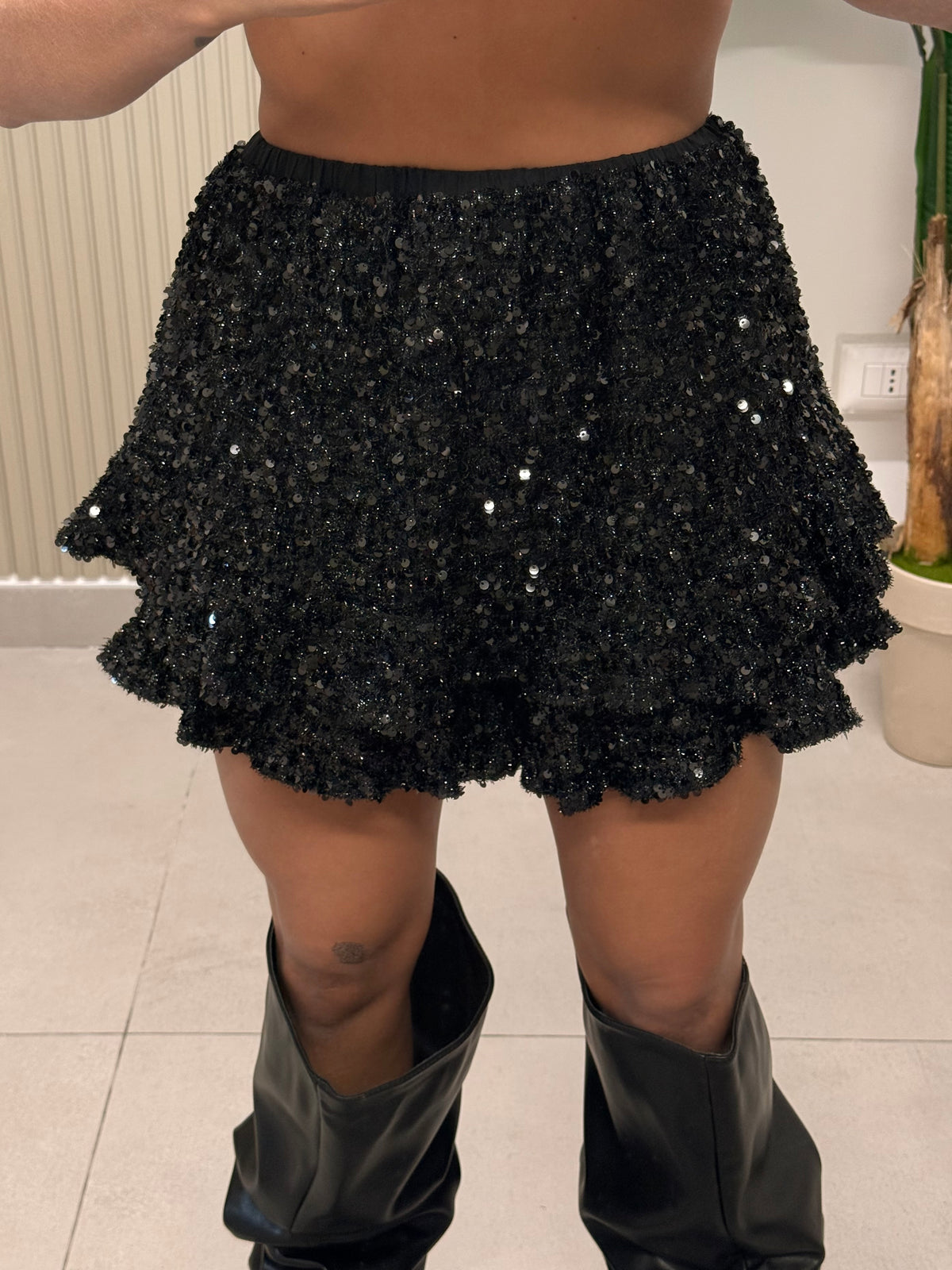 SHORTS PAILLETTES
