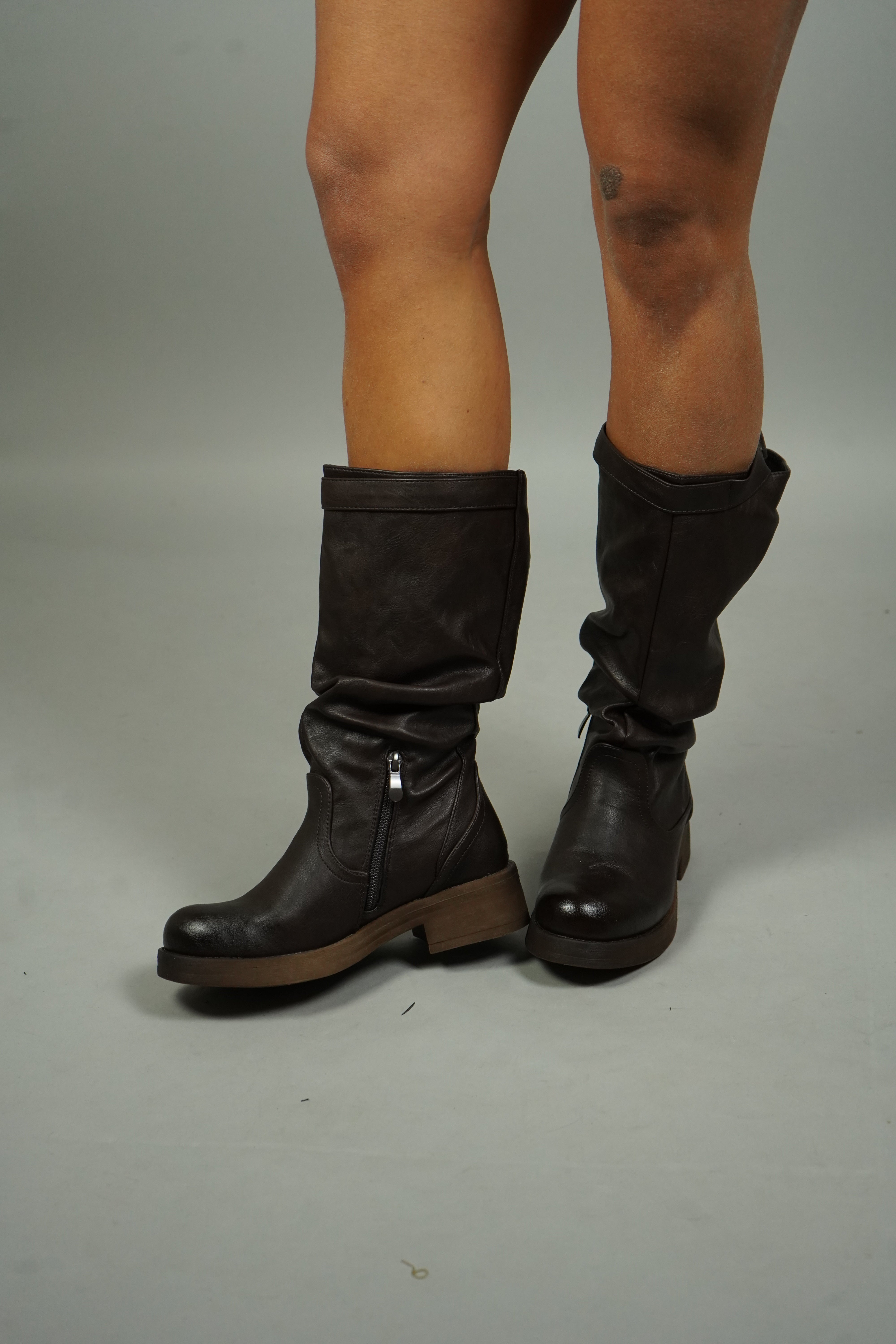 STIVALI GOMMA MARRONE