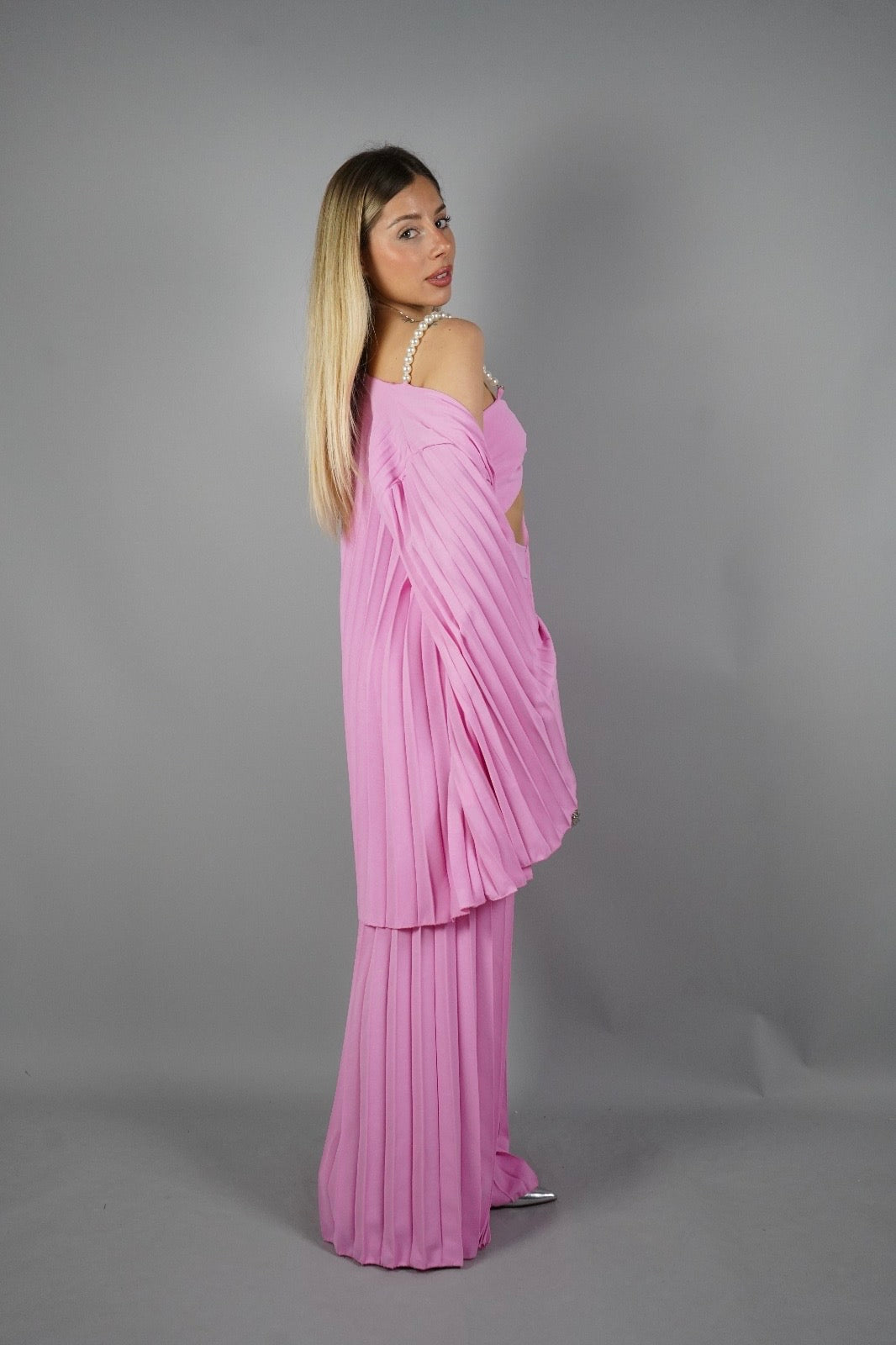 COORDINATO FIOCCO ROSA