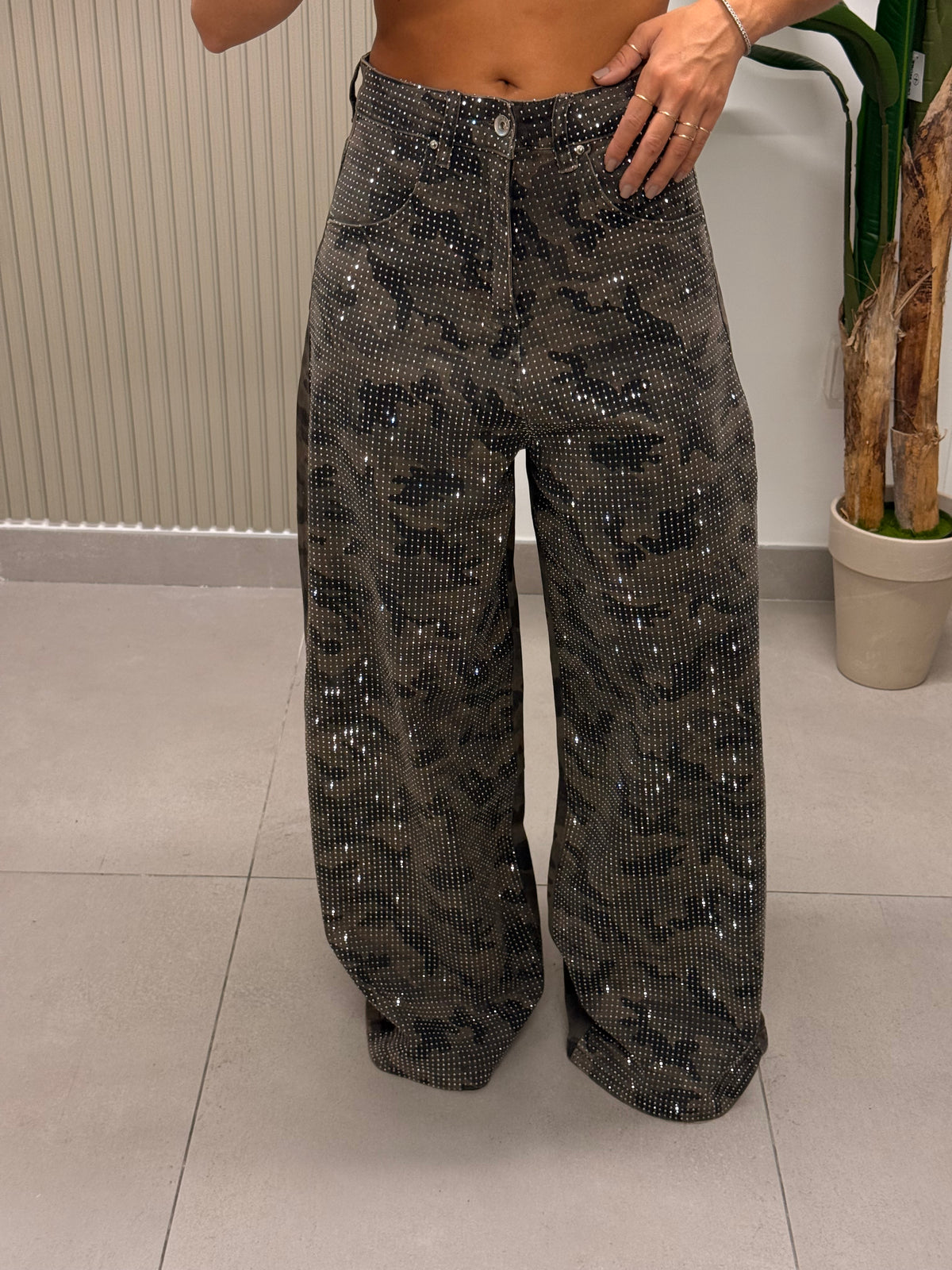 JEANS DISCO MIMETICO