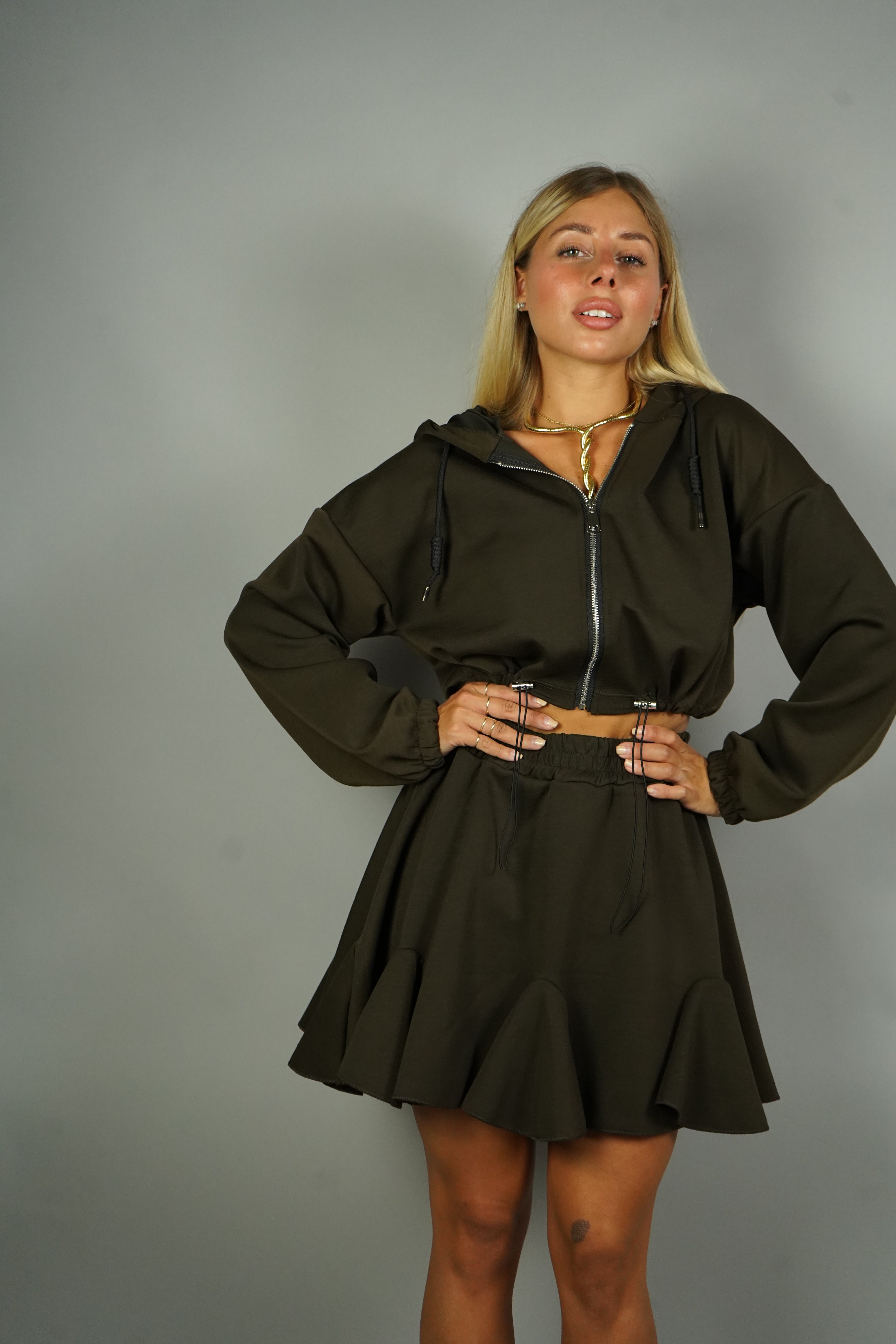 COORDINATO ALICE MARRONE