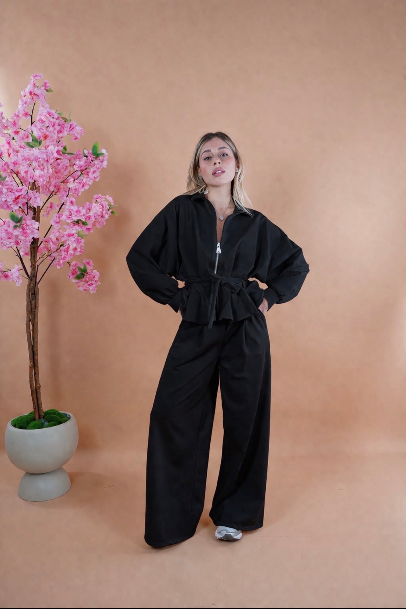 COORDINATO TUTA GIULIA NERO