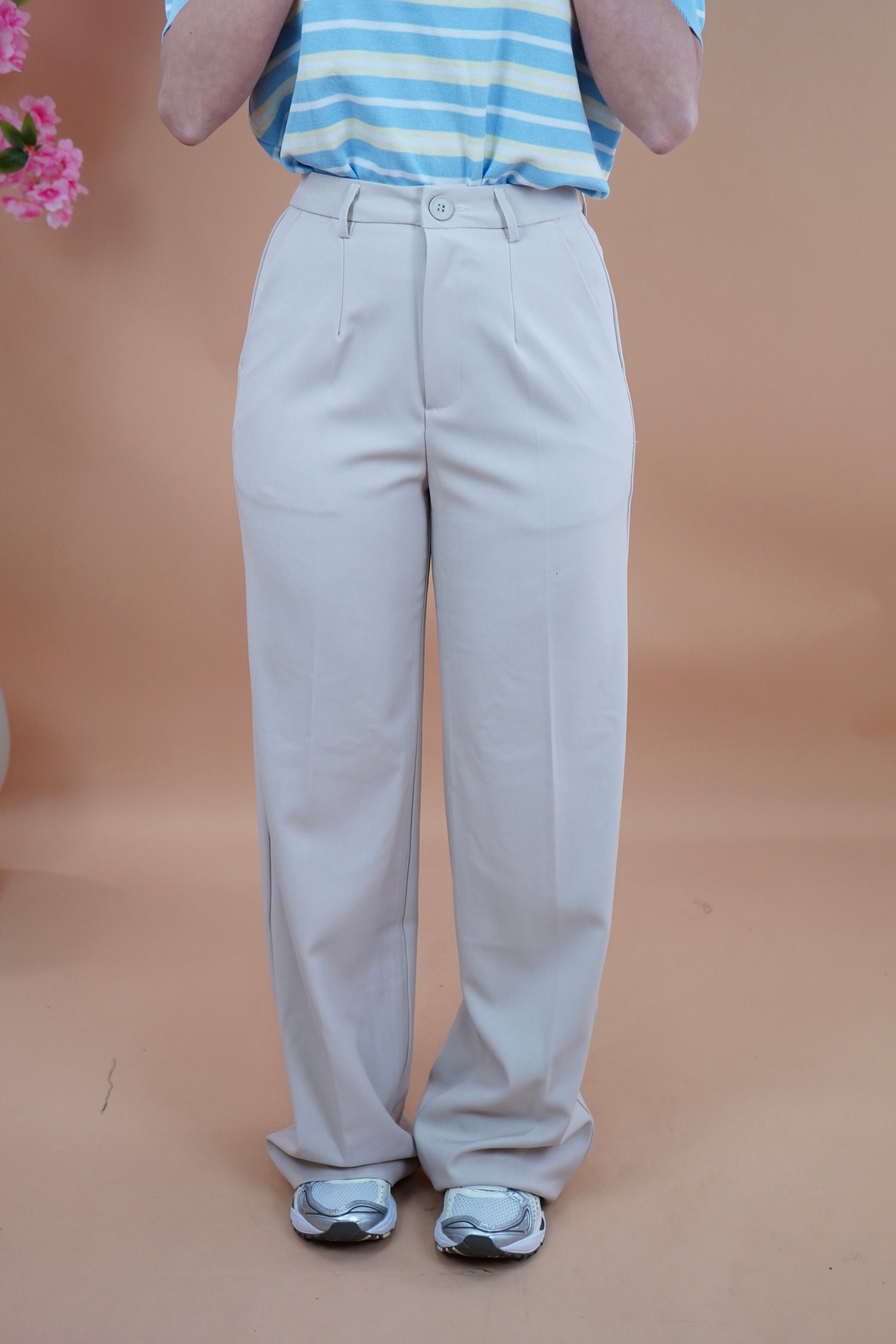 PANTALONE OFFICE BEIGE
