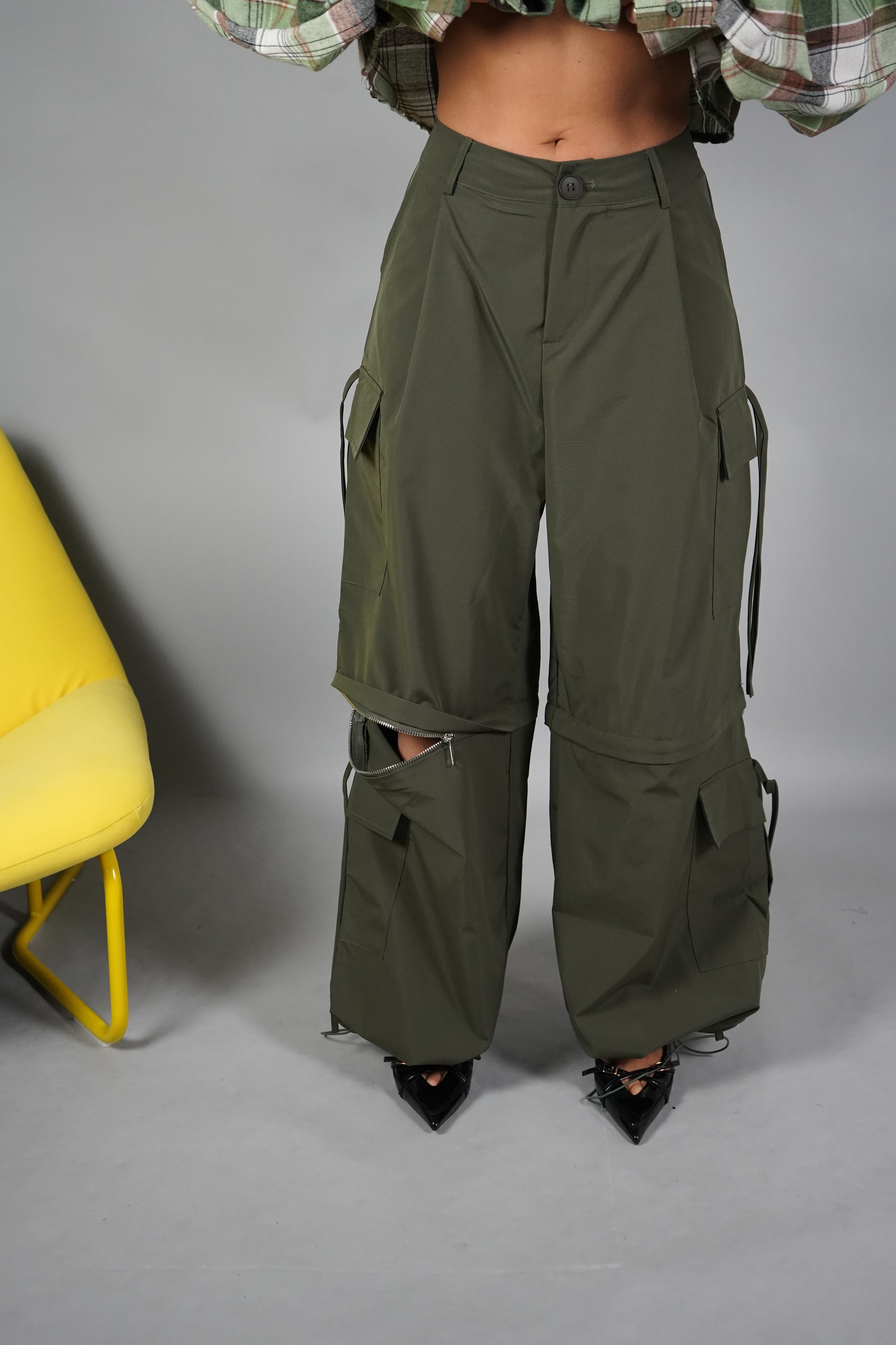 CARGO ZIP DUE IN UNO VERDE