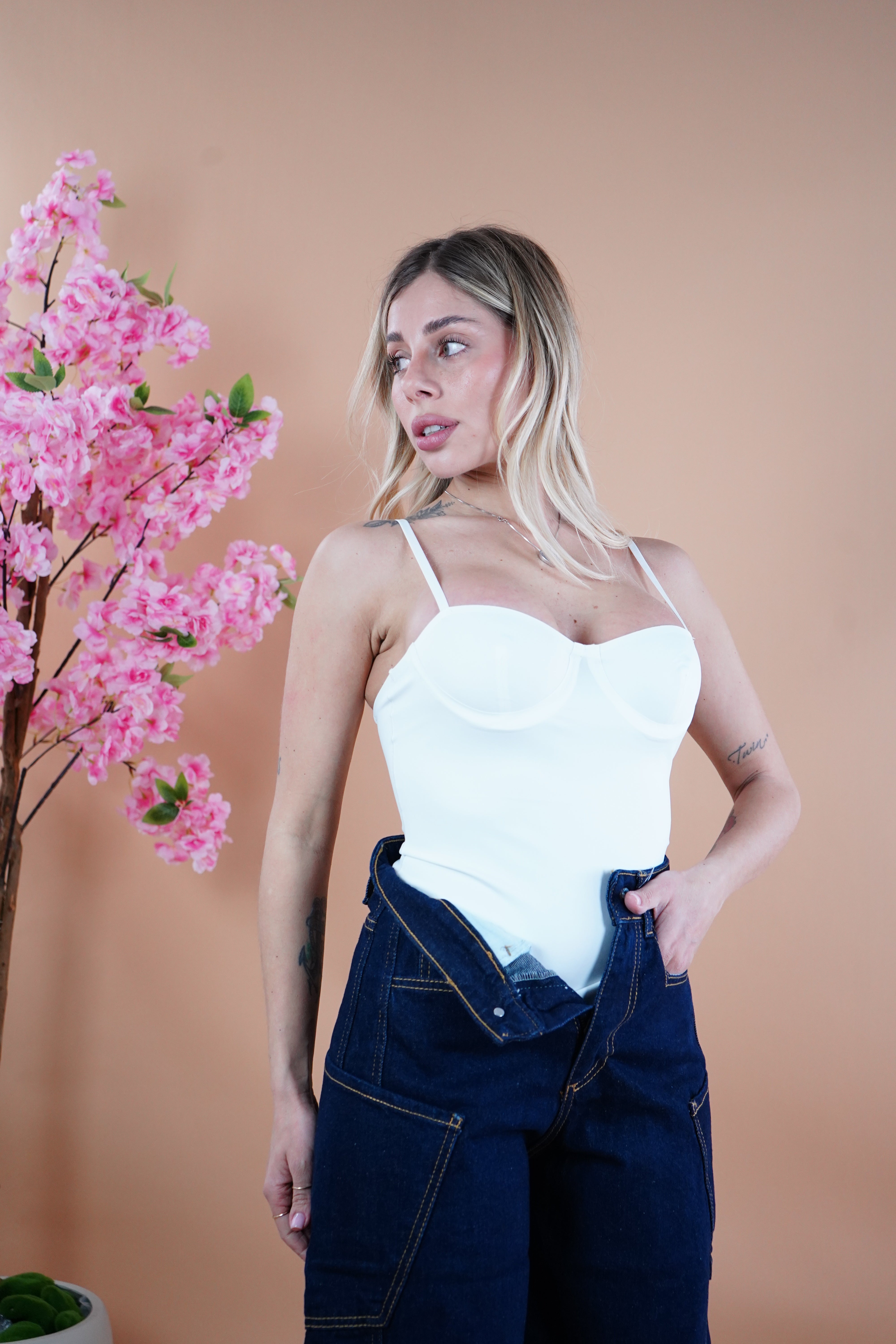 BODY SECONDA PELLE BIANCO
