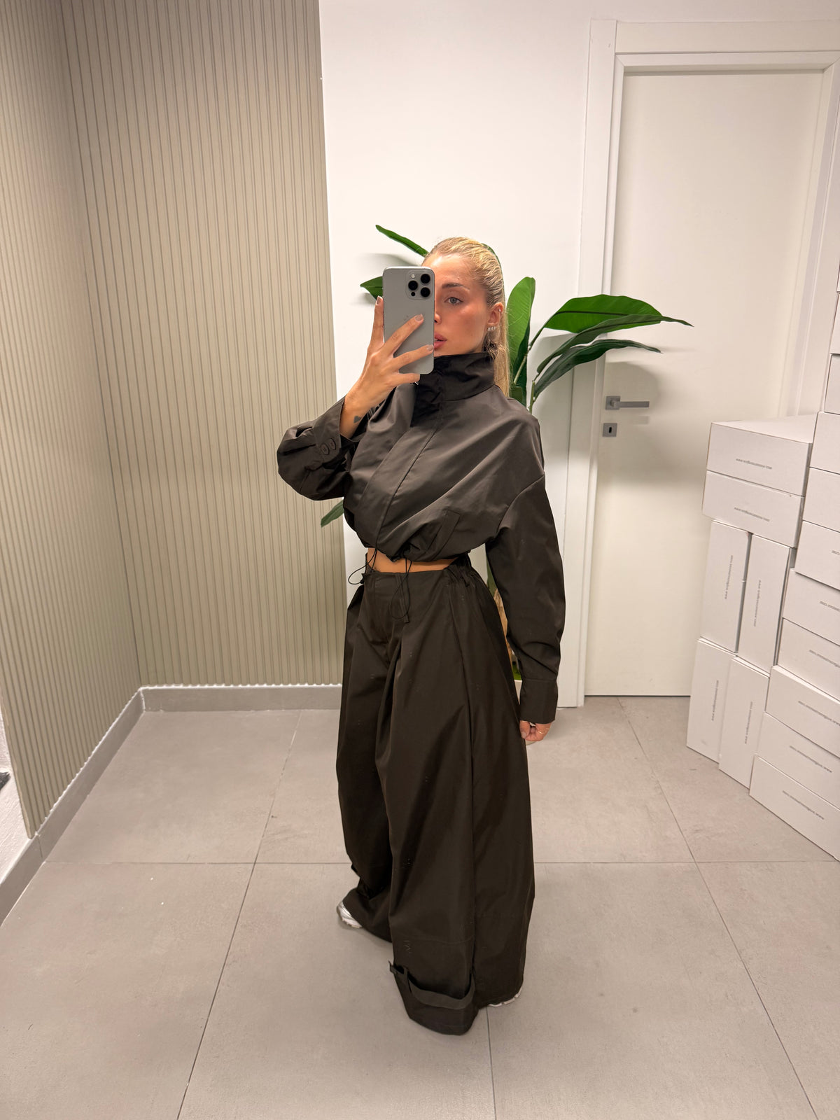 COORDINATO TUTA ROMA MARRONE